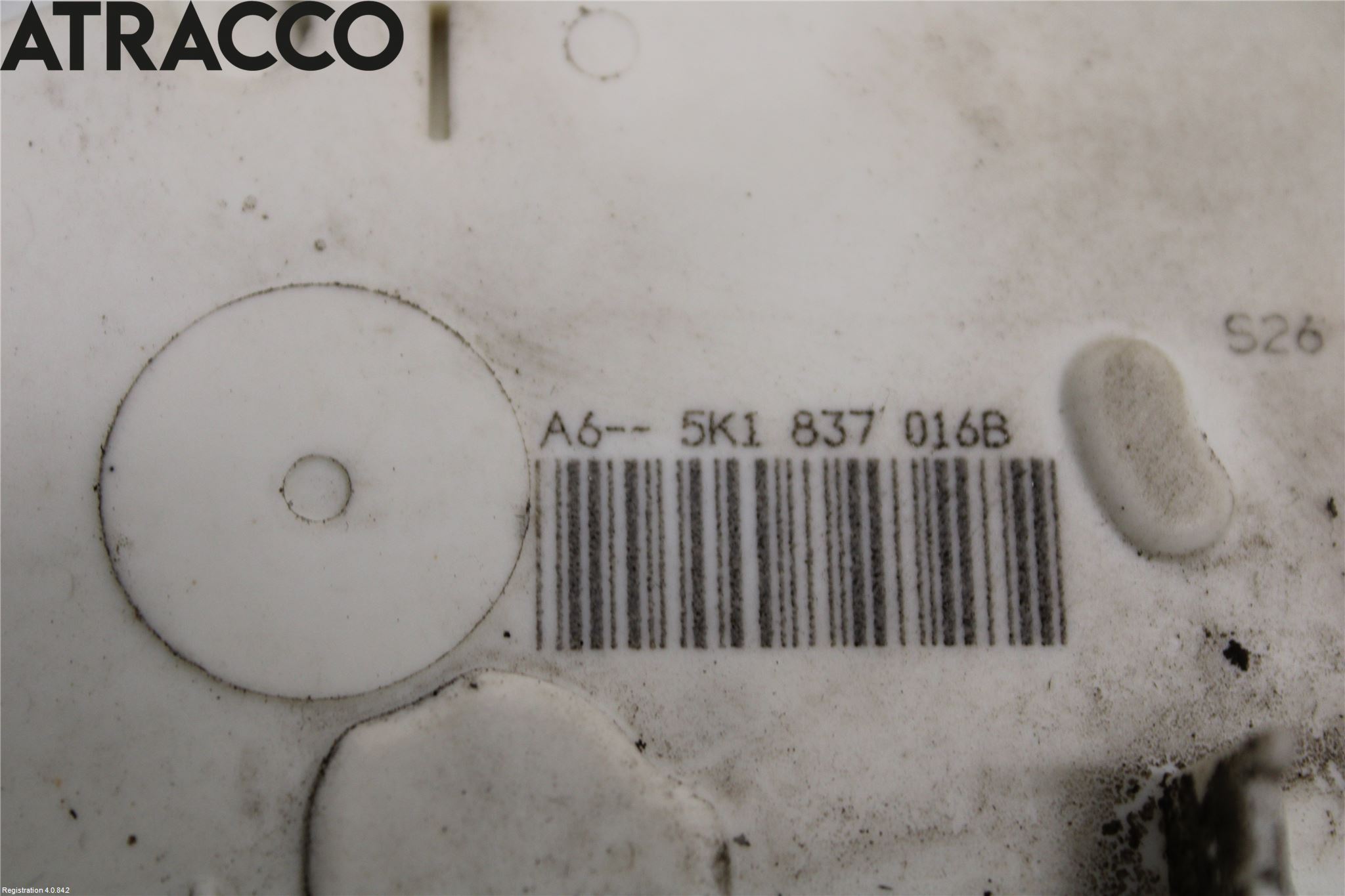 Volkswagen VW GOLF VI 09-13 Dørlås - Låsekasse