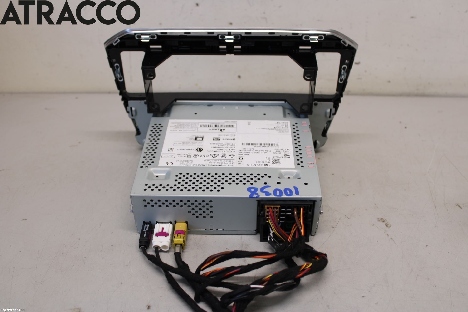 Volkswagen VW UP! / E-UP! Stereo Radio