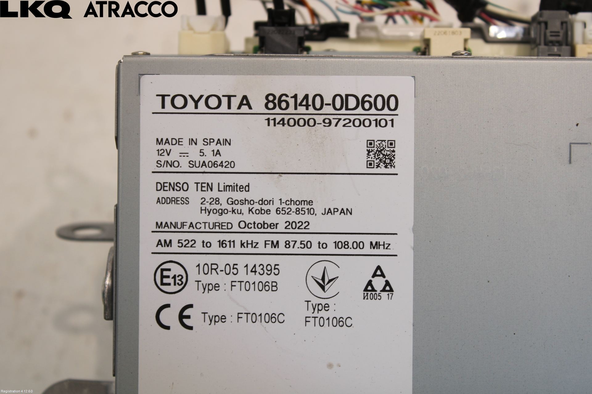 Toyota YARIS CROSS XP21 21- Multifunktionsdisplay