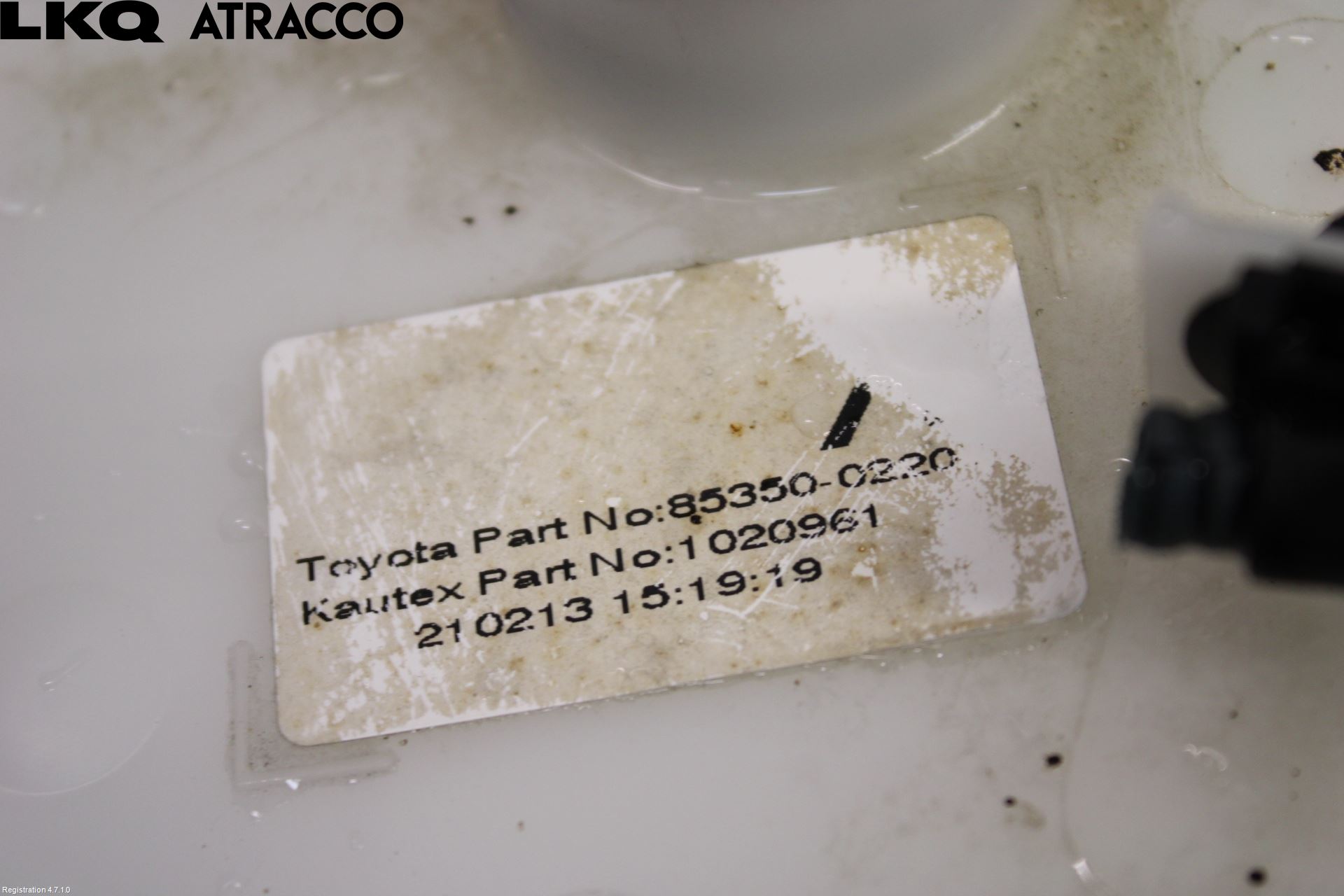 Toyota AURIS 13-19 Spylerbeholder Frontrute