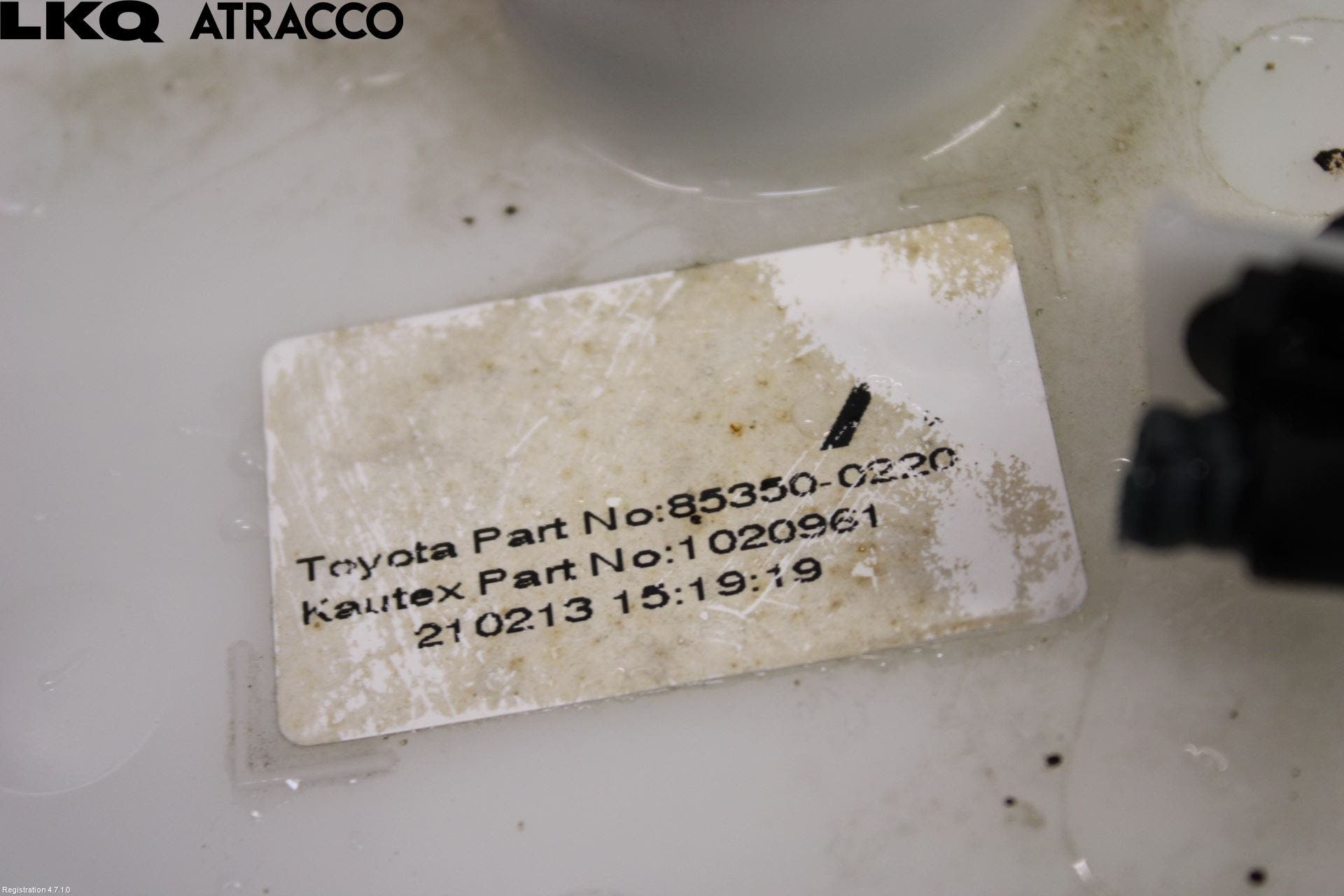 Toyota AURIS 13-19 Spylerbeholder Frontrute