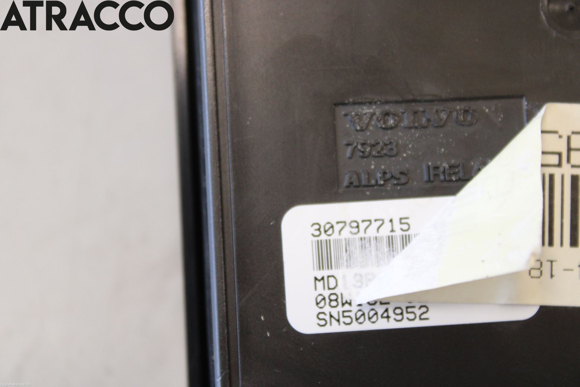 Volvo XC70 08-13 Instr Varselys - Display