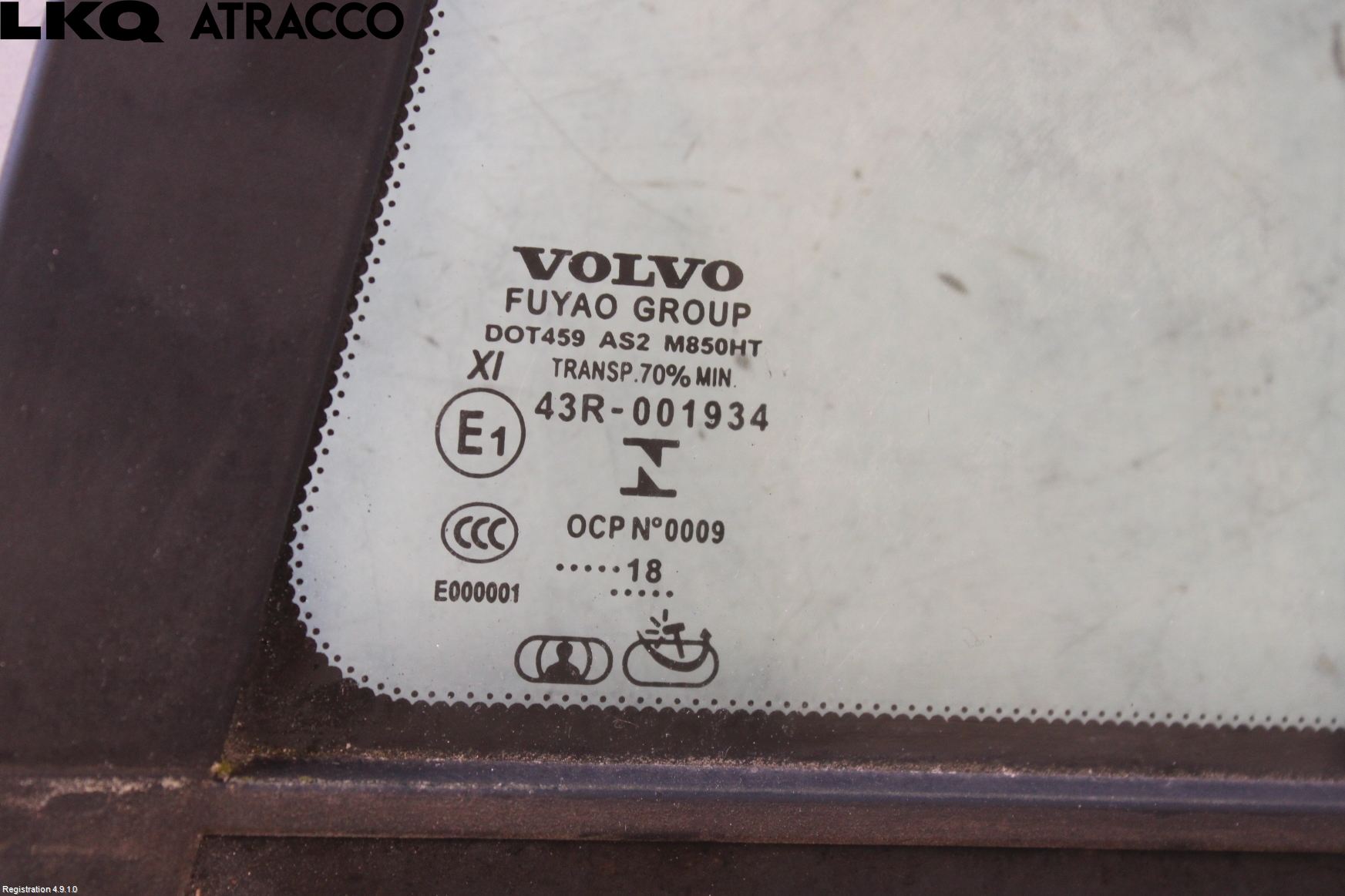 Volvo V60 14-18 Dørrute Bak Vens Trekant 4D