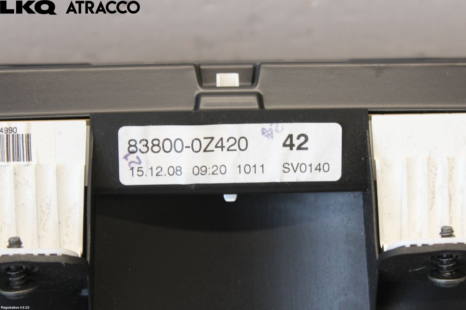 Toyota AURIS 10-12 Instr Kombinert