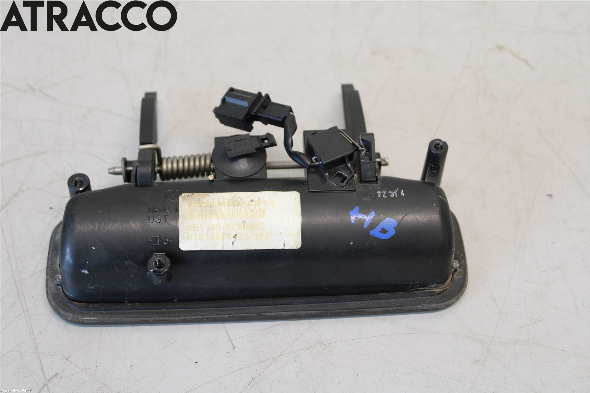 Volkswagen VW CADDY 11-15 Bakluke Handtak Ytre