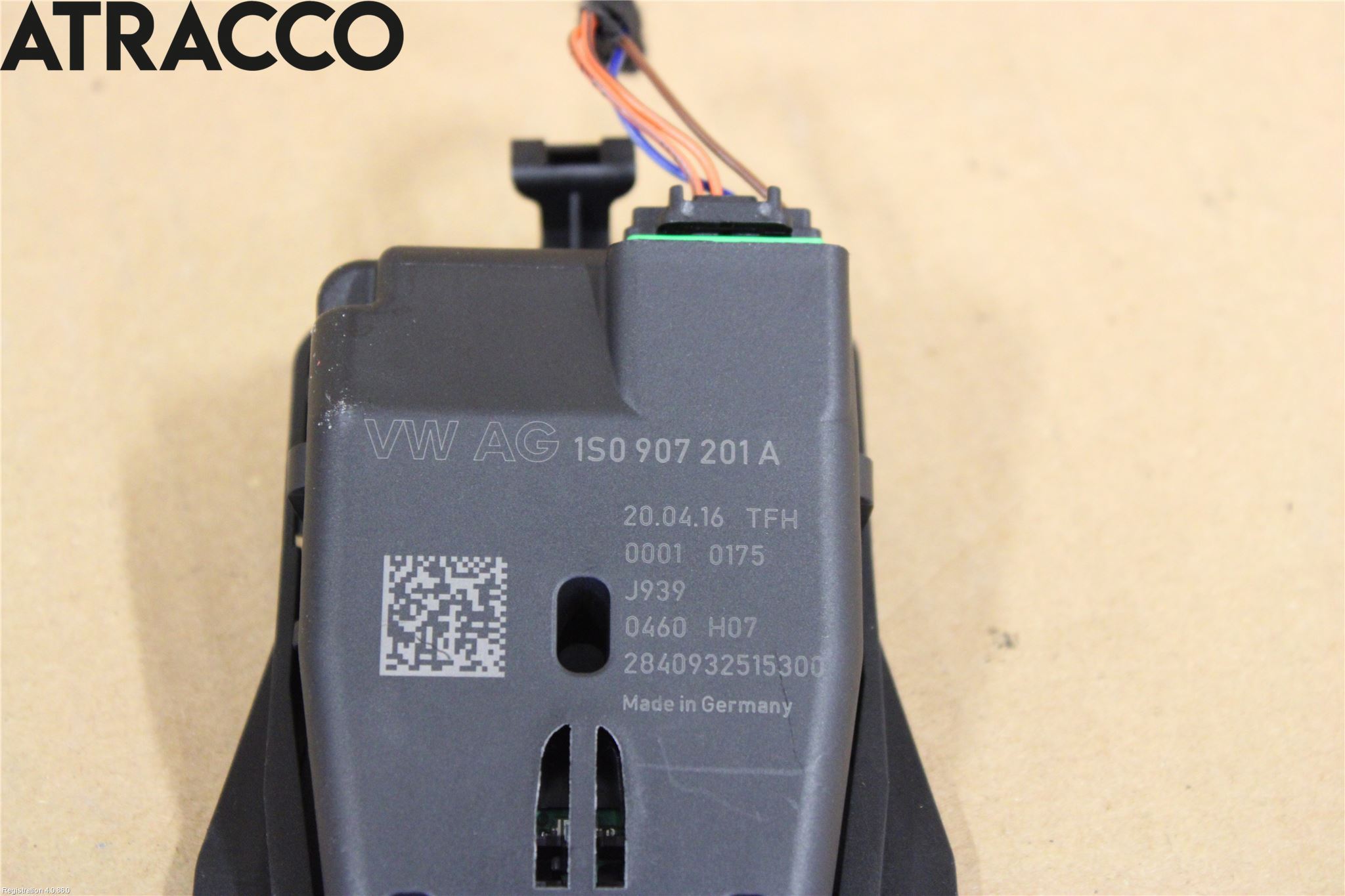 Volkswagen VW UP! / E-UP! Sensor Kollisjonsbeskyttelse