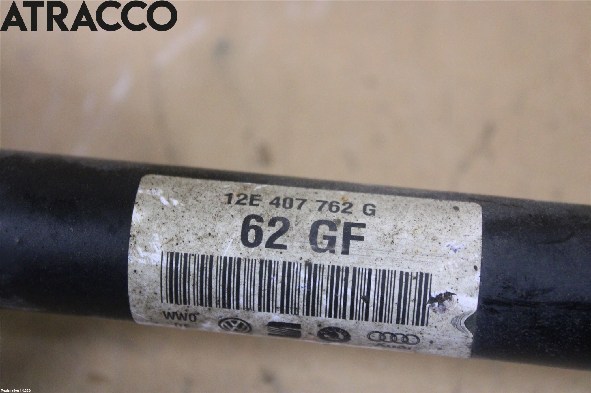 Volkswagen VW UP! / E-UP! Drivaksel Foran Kompl Høyre