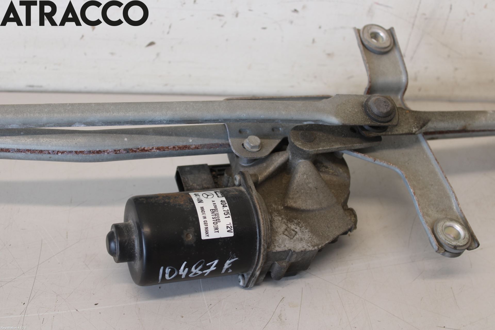 Mercedes-Benz MB VITO/VIANO (W639) 04-14 Viskermotor Frontrute
