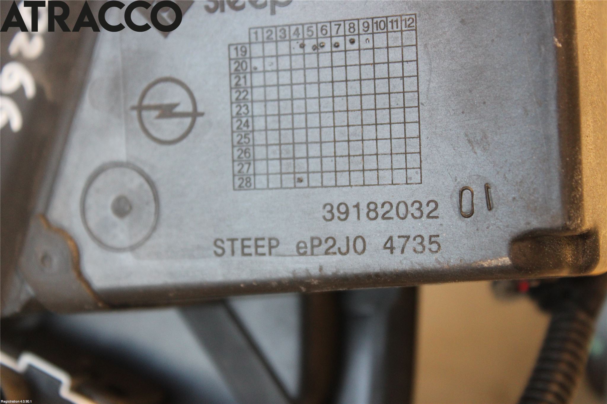 Opel CORSA F, CORSA-E 20- Drivstoff Tankluke