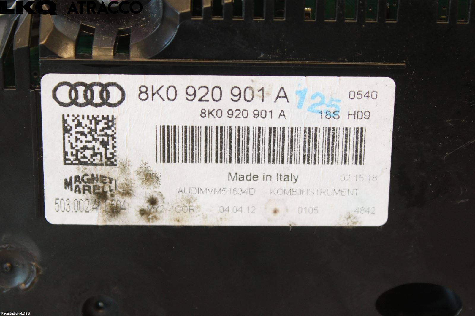 Audi A4 ALLROAD 09-16 Instr Kombinert