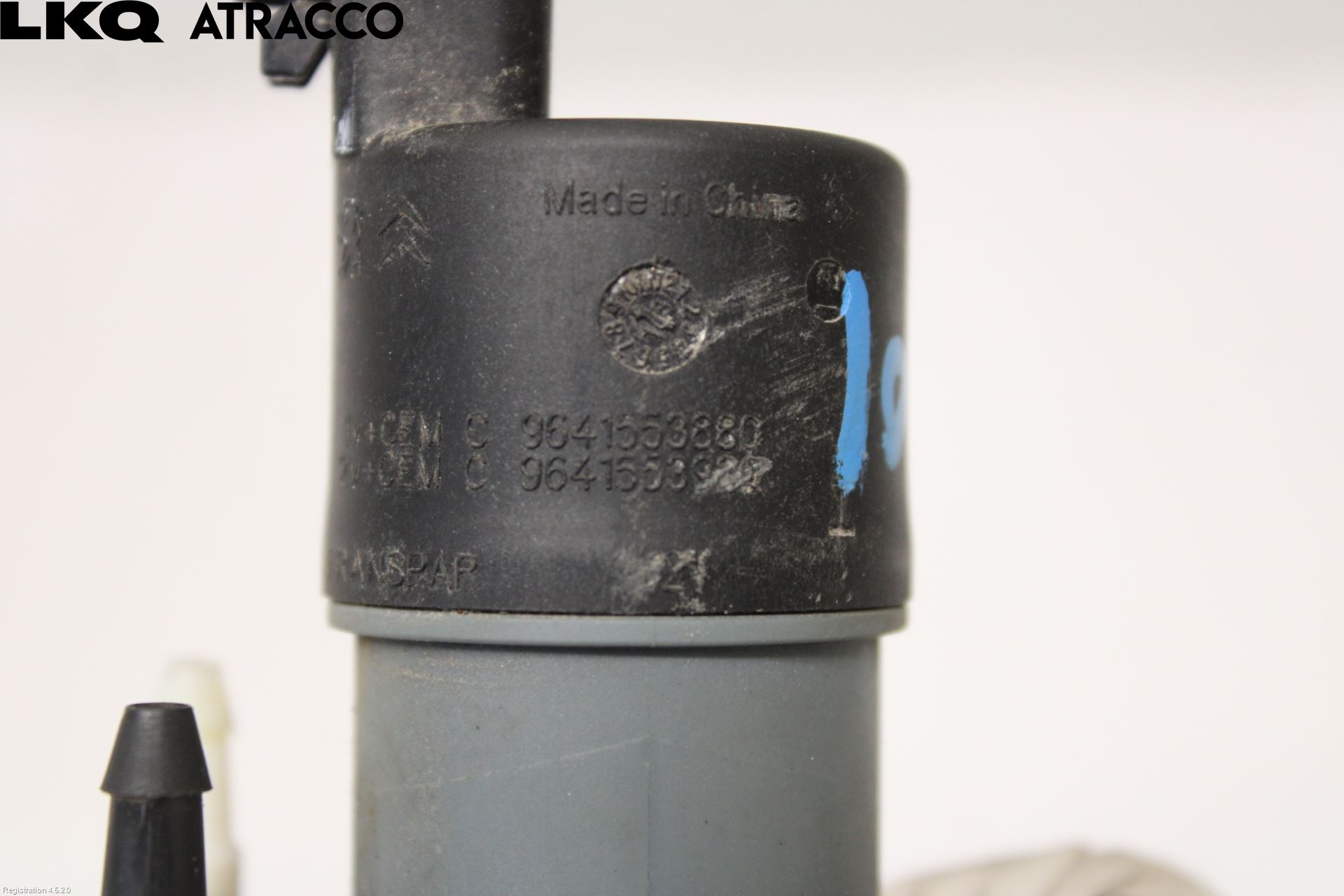 Nissan QASHQAI 14-17 Spylerpumpe Frontrute