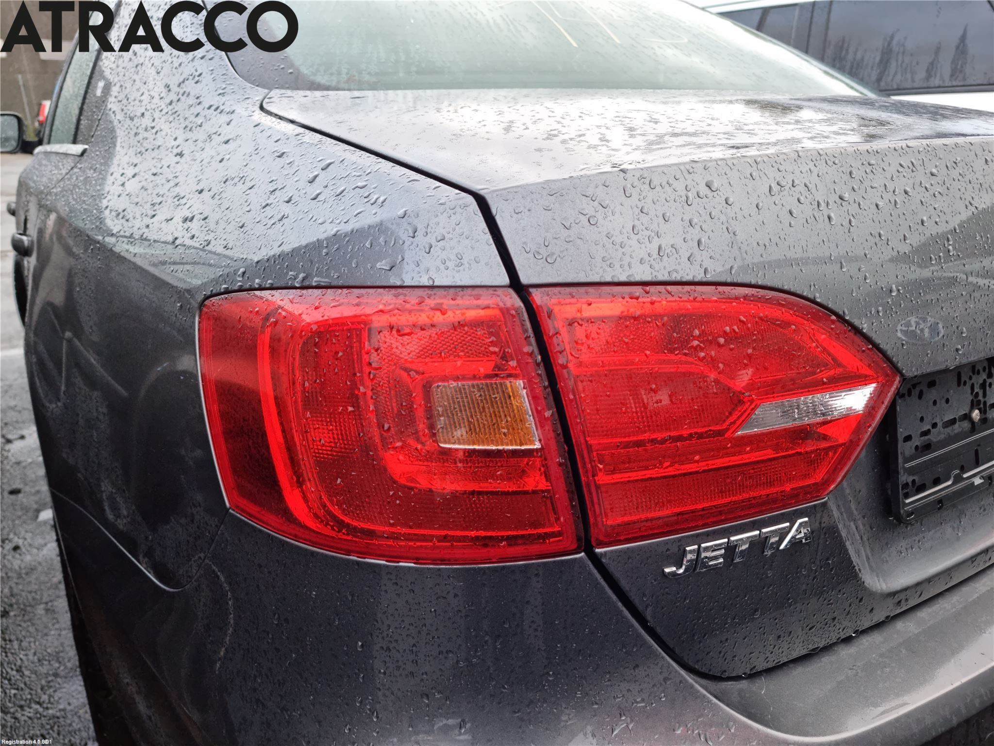 Volkswagen VW JETTA V 06-10 Baklykt Venstre  På Luke(Indre