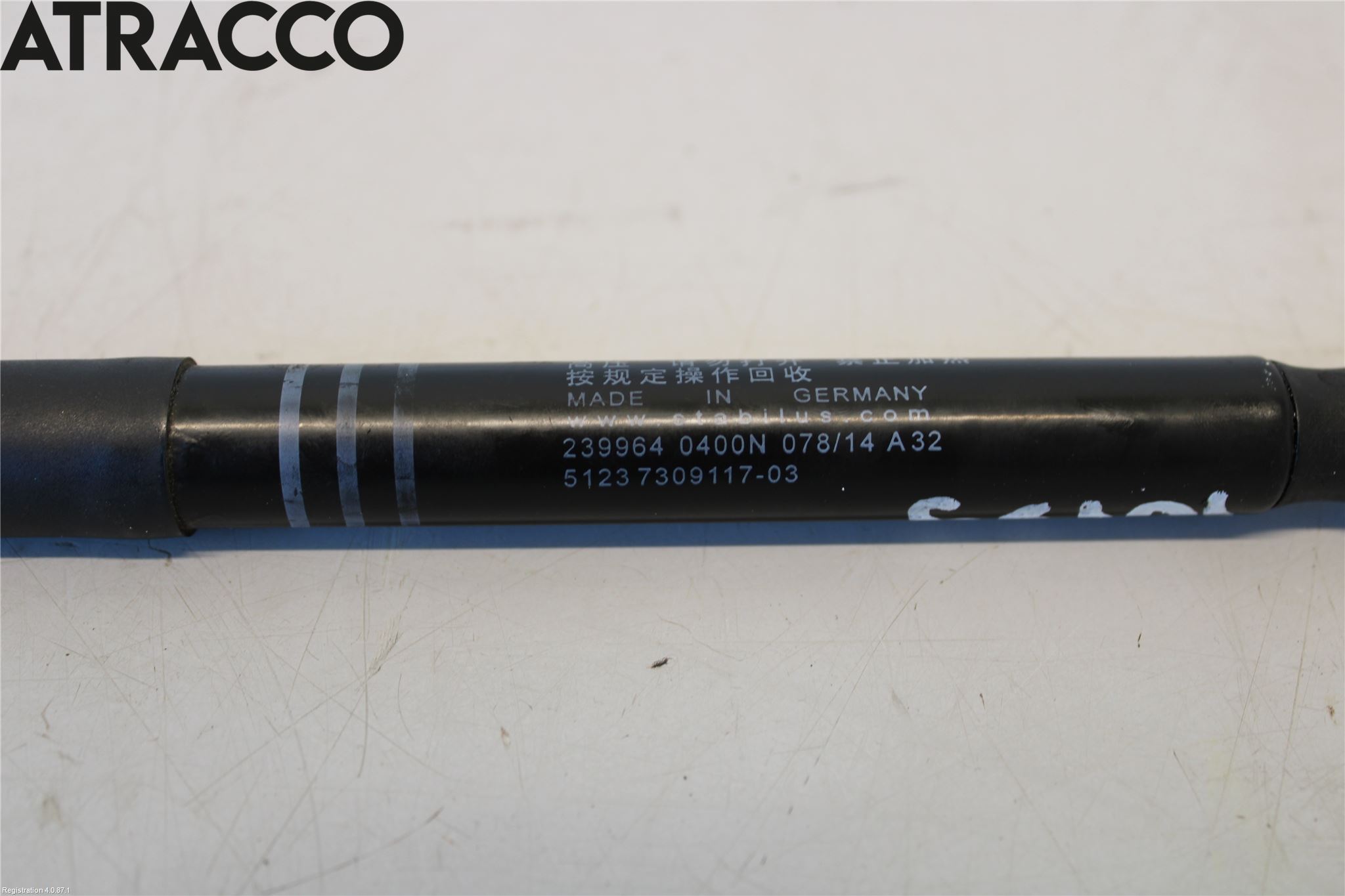 BMW 5 F10/F11/F18 09-17 Panser Demper-Gassfjær