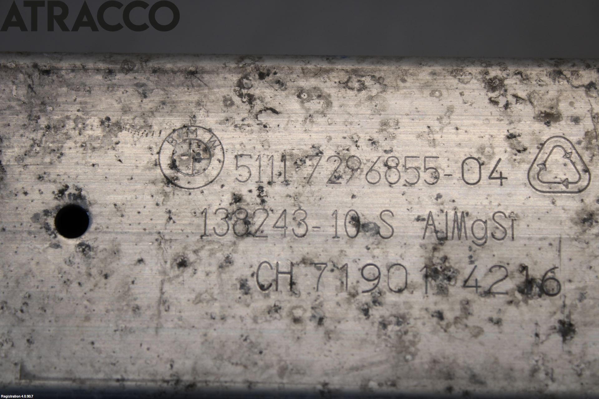 BMW i3 I01 13-22 Støtfanger Foran Feste