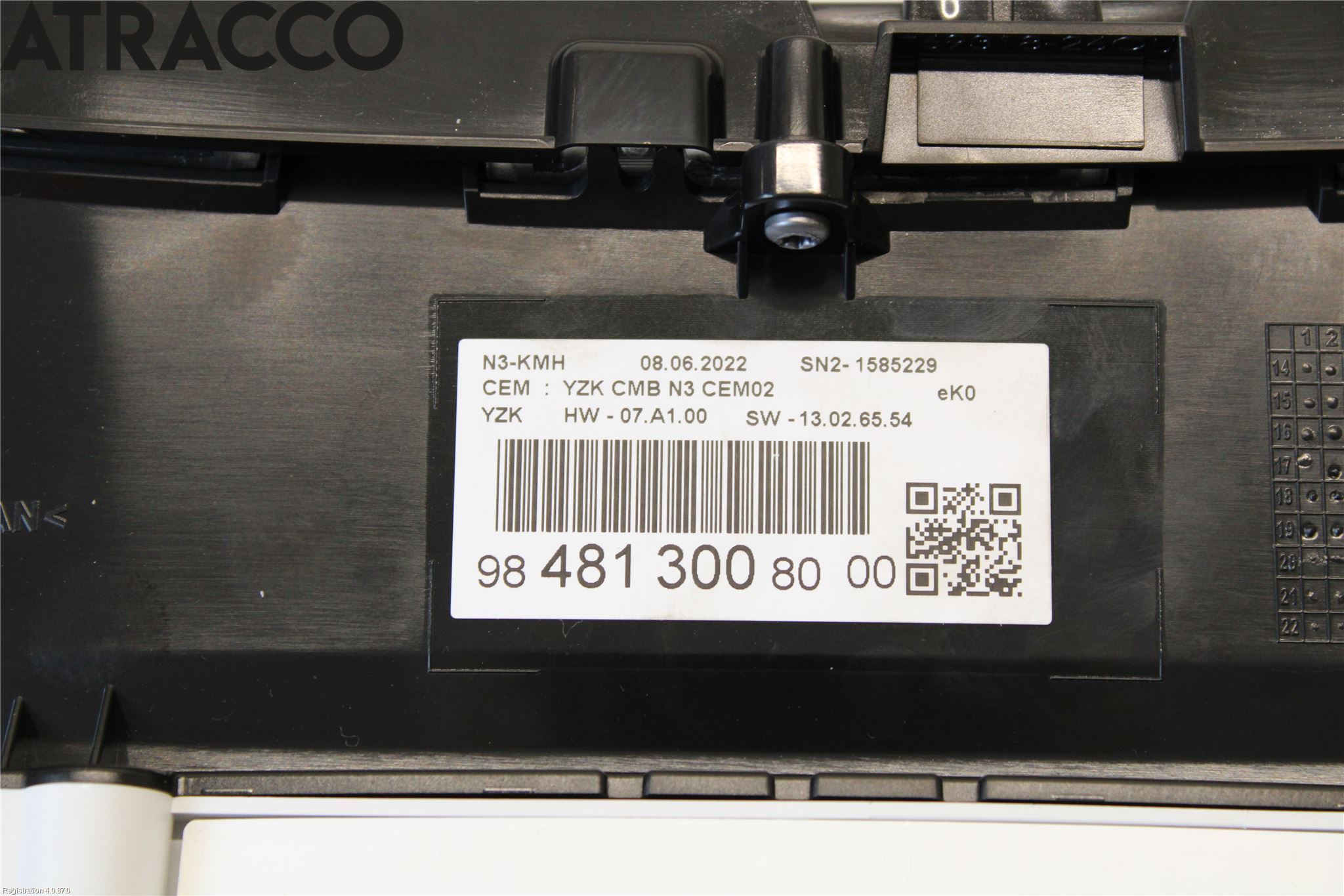 Peugeot EXPERT/E-EXPERT 17- Instr Kombinert