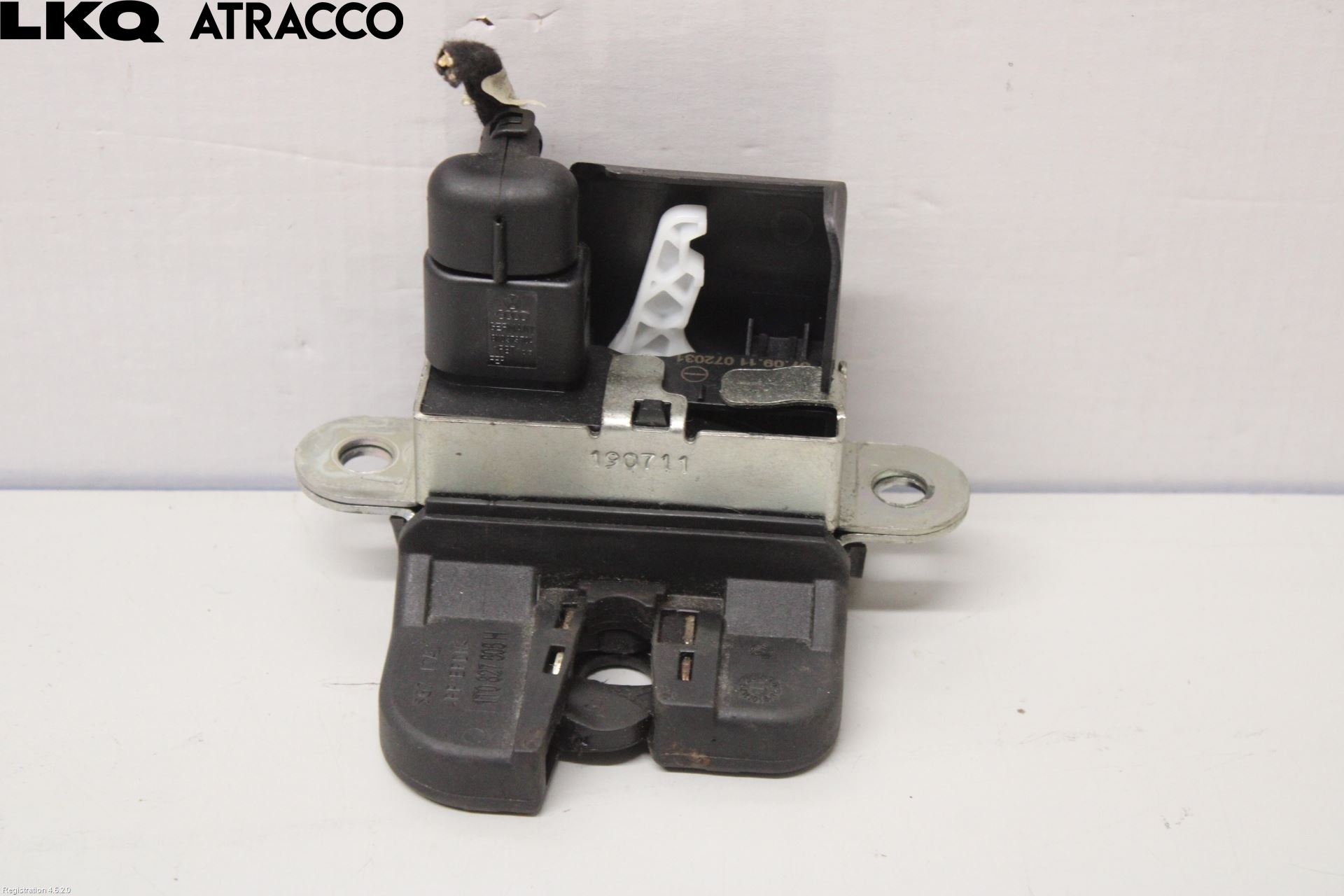 Volkswagen VW TOURAN 10-15 Bakluke-Lokk Låsekasse