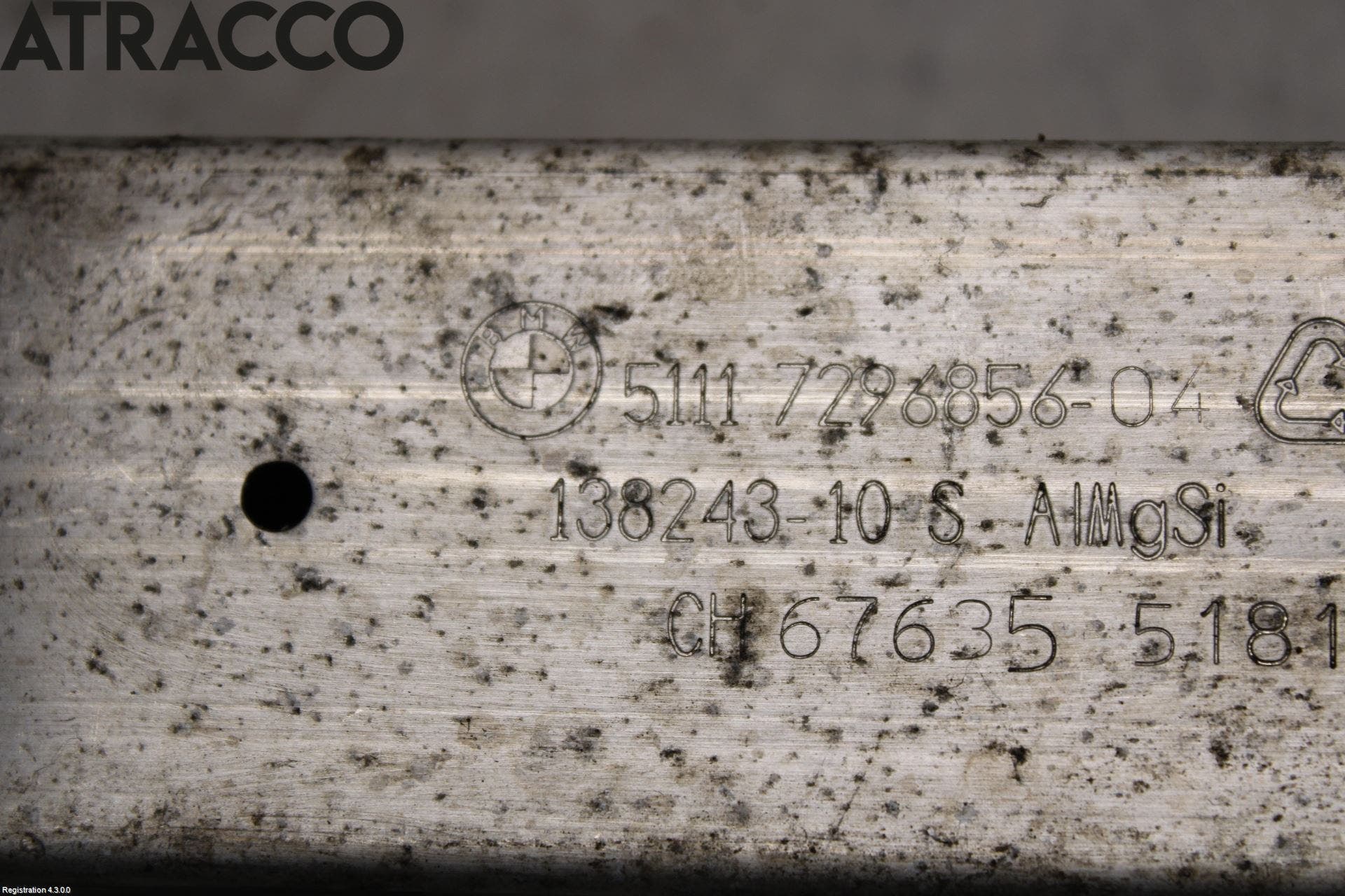 BMW i3 I01 13-22 Støtfanger Foran Feste