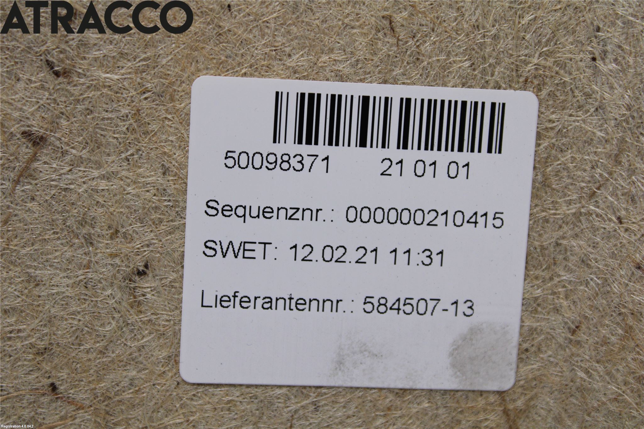 BMW i3 I01 13-22 Innr Dørtrekk Venstre