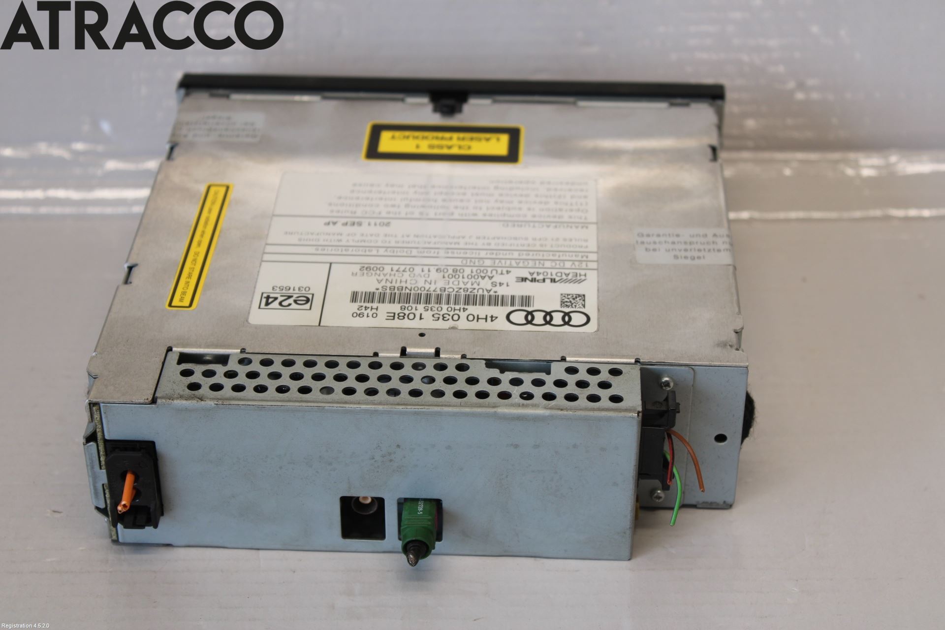 Audi A6/S6 4G 11-18 Stereo Cd Veksler