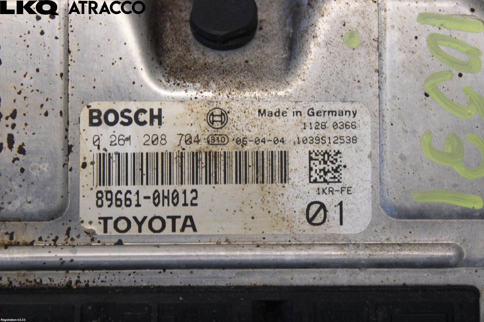 Toyota AYGO 06-14 Styreenhet Innsprøytning