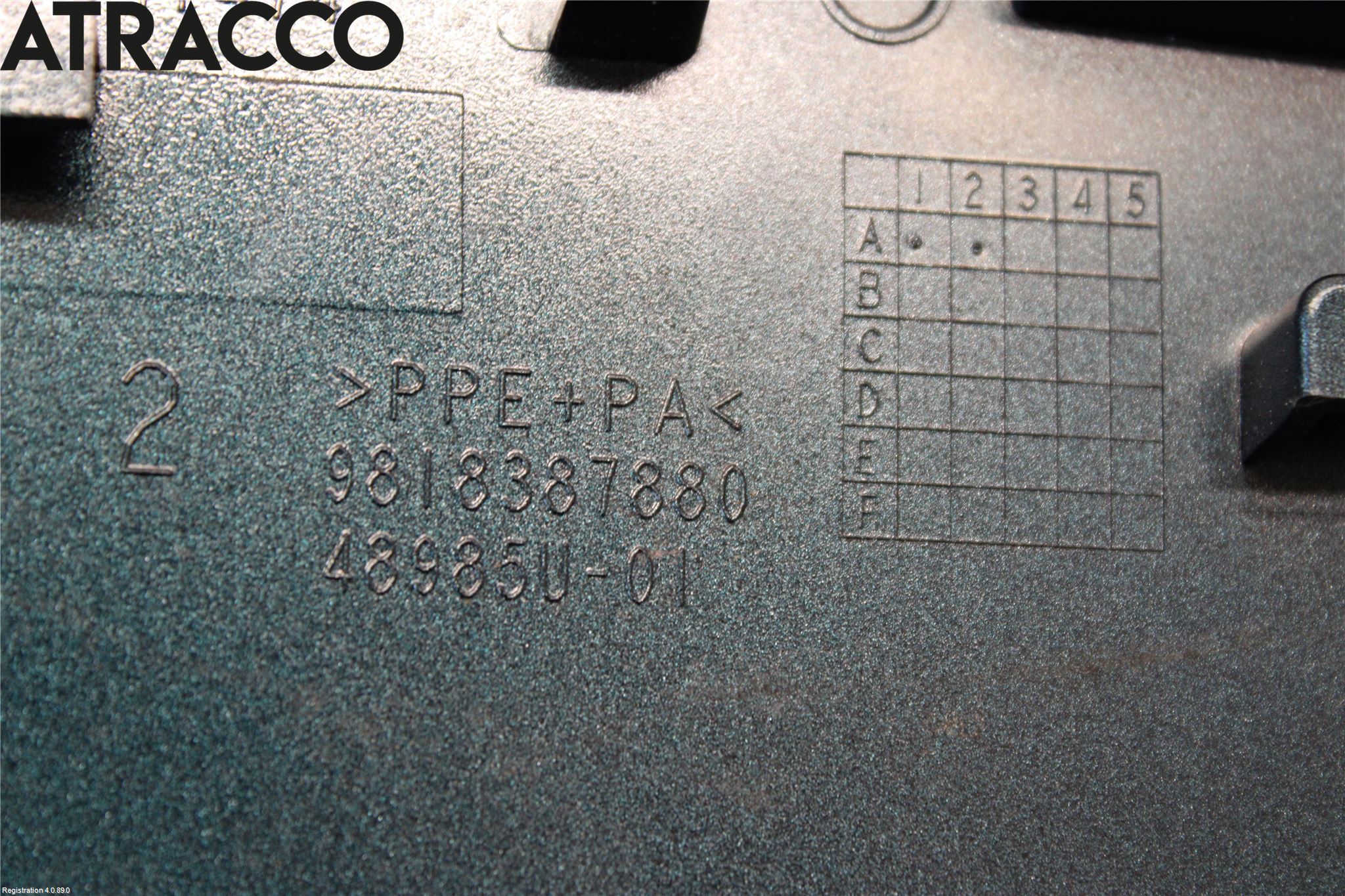 Peugeot 2008 13-20 Drivstoff Tankluke