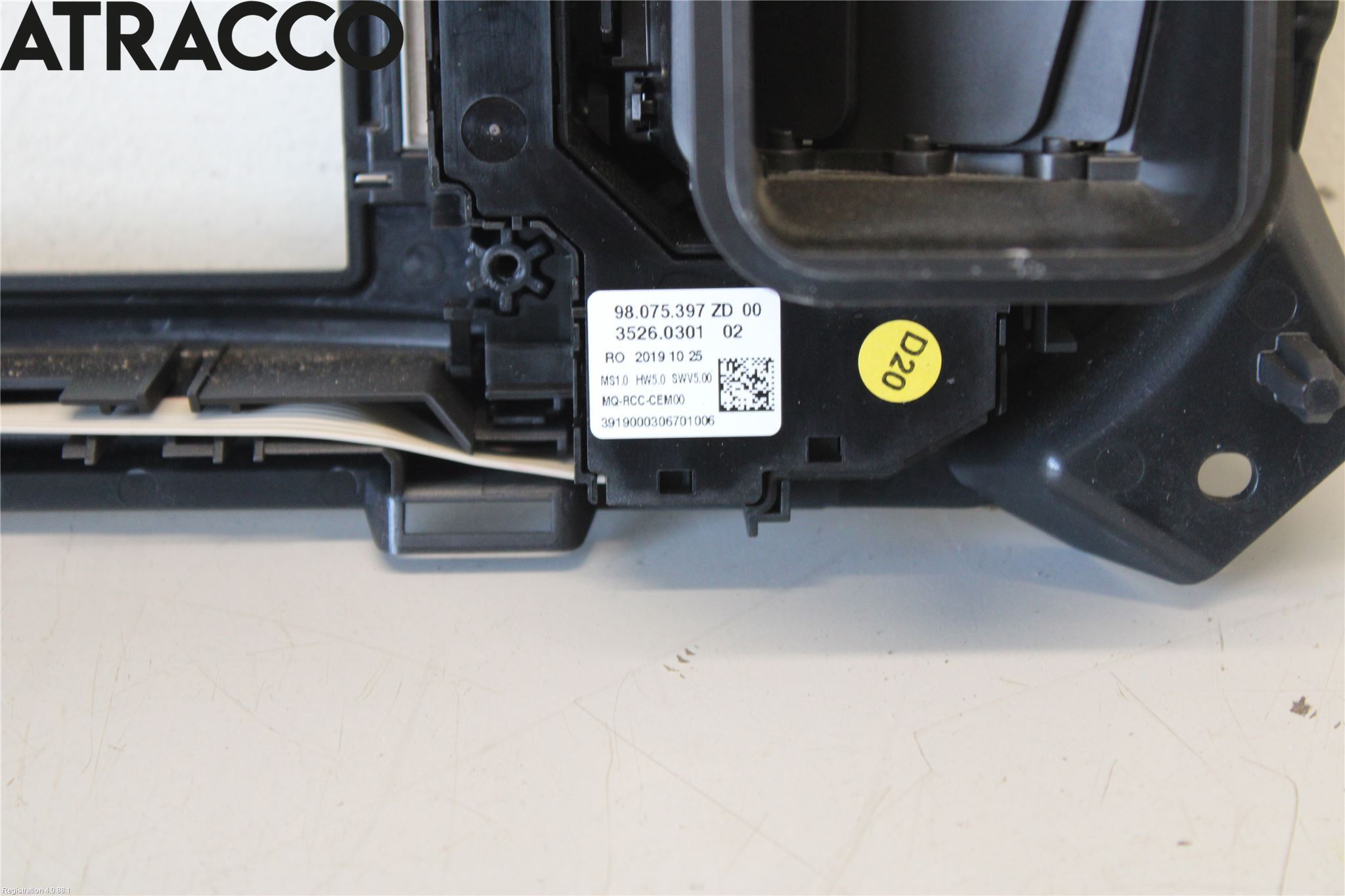 Citroen JUMPY 07-16 Innr Radio Ramme