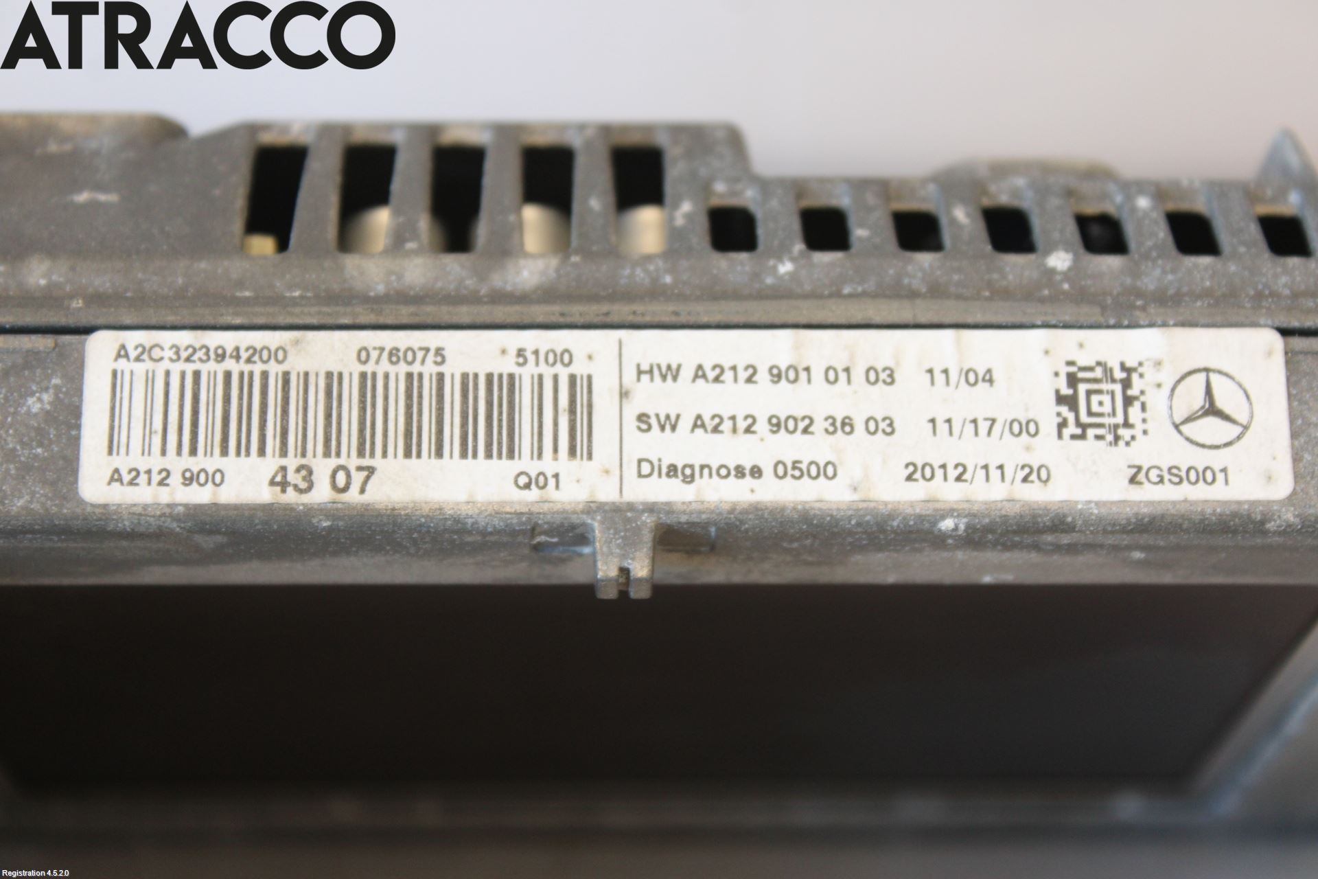 Mercedes-Benz MB E-KLASS (W212) 09-16 Instr Skjerm Dvd-Gps-Ac-Tlf