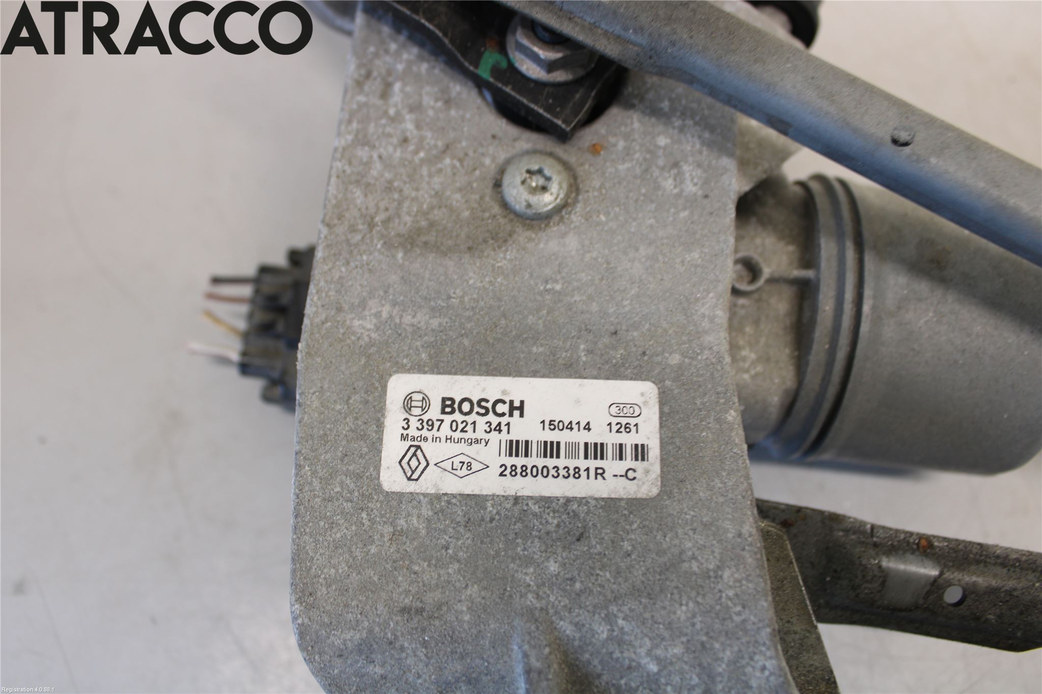 Renault ZOE/E-TECH 13- Viskermotor Frontrute