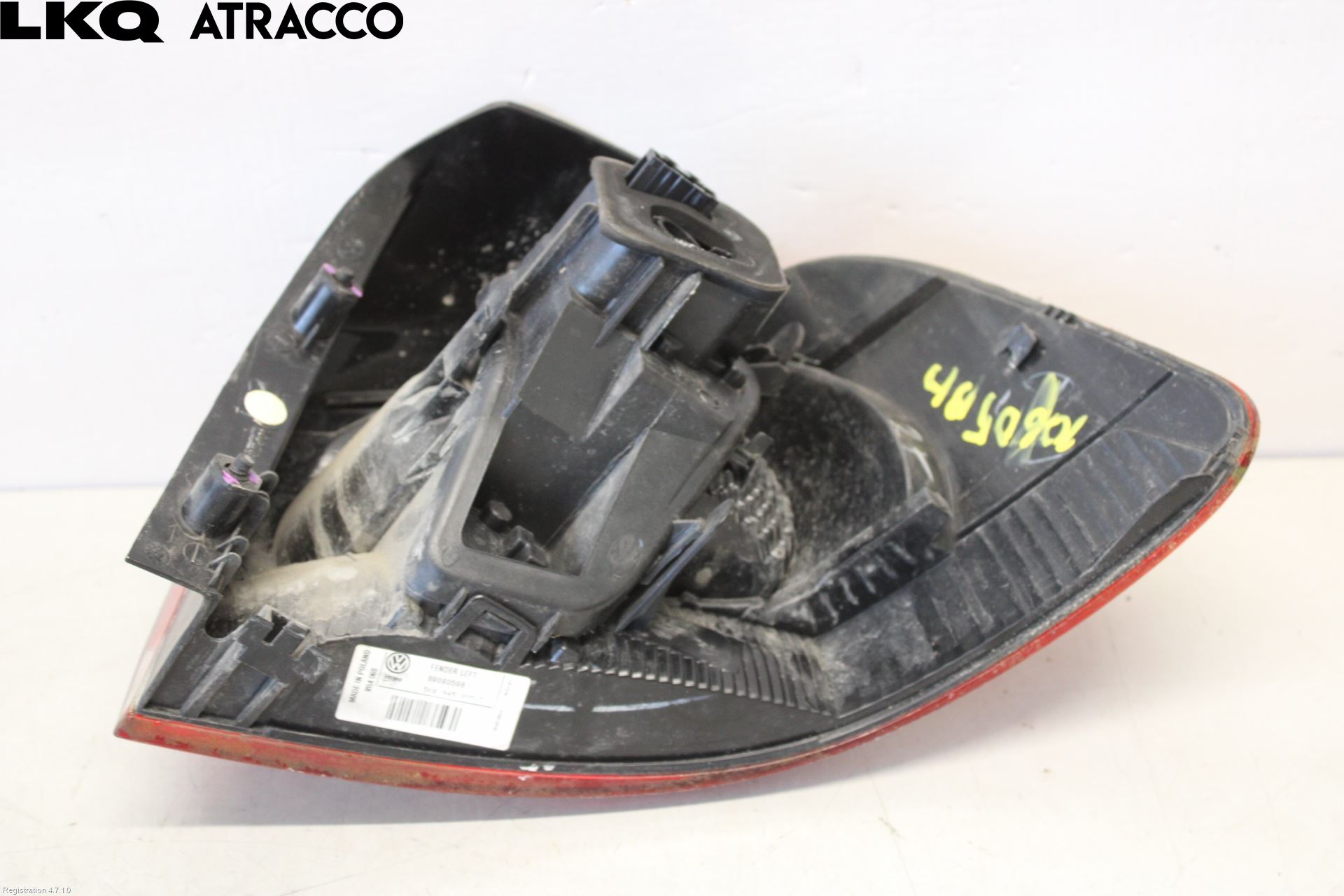 Volkswagen VW GOLF VI 09-13 Baklykt Venstre