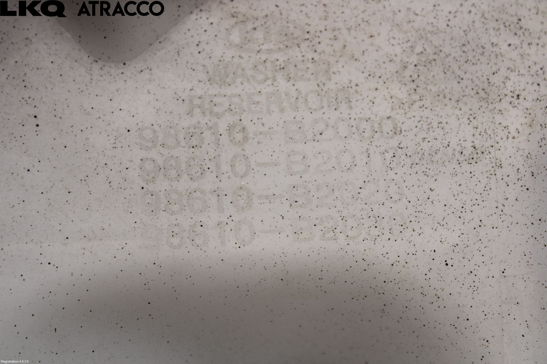 Kia SOUL 09- Spylerbeholder Frontrute-Lykte