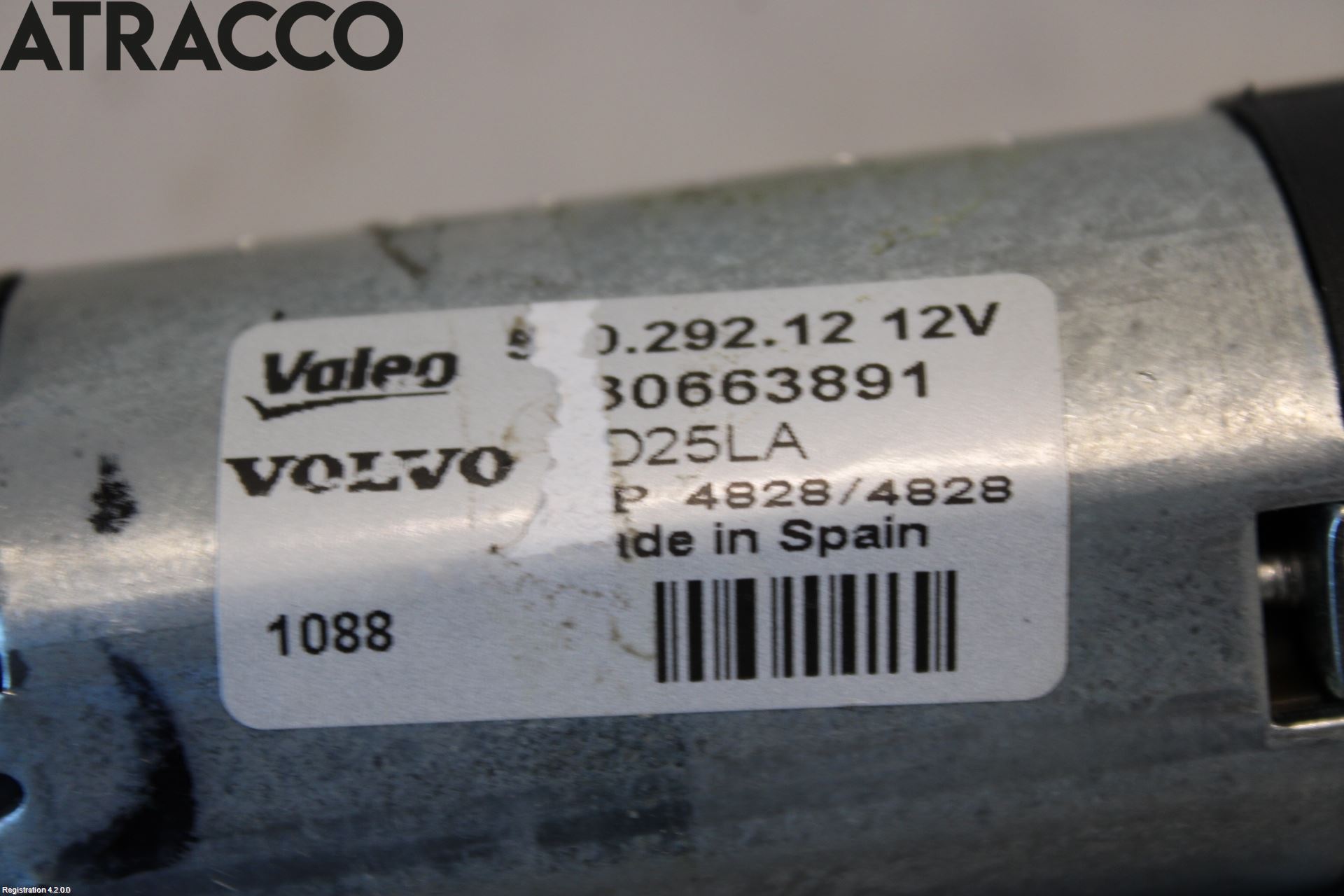 Volvo XC70 08-13 Viskermotor Bakluke