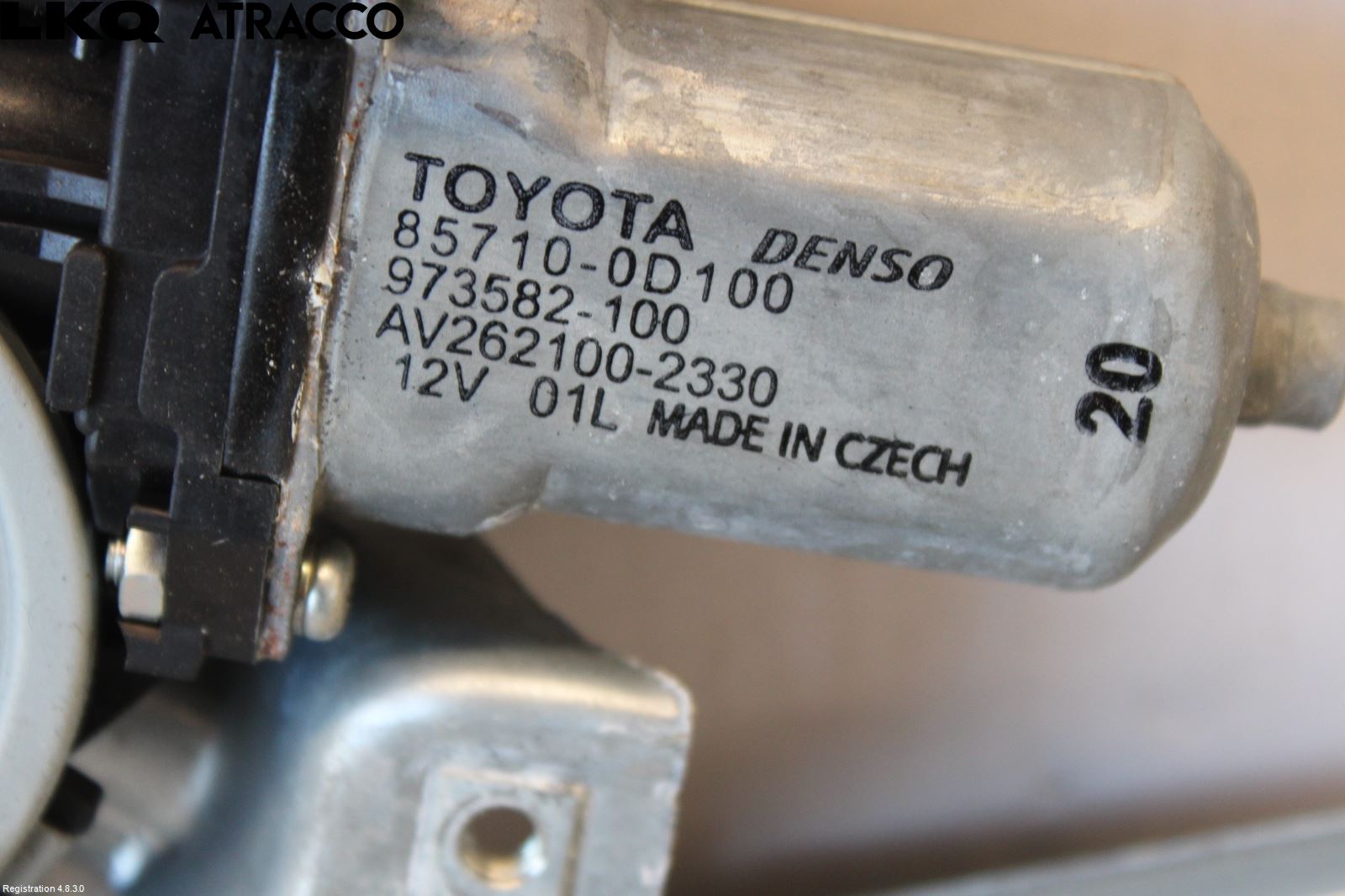 Toyota AURIS 10-12 Vindusheis El Komp