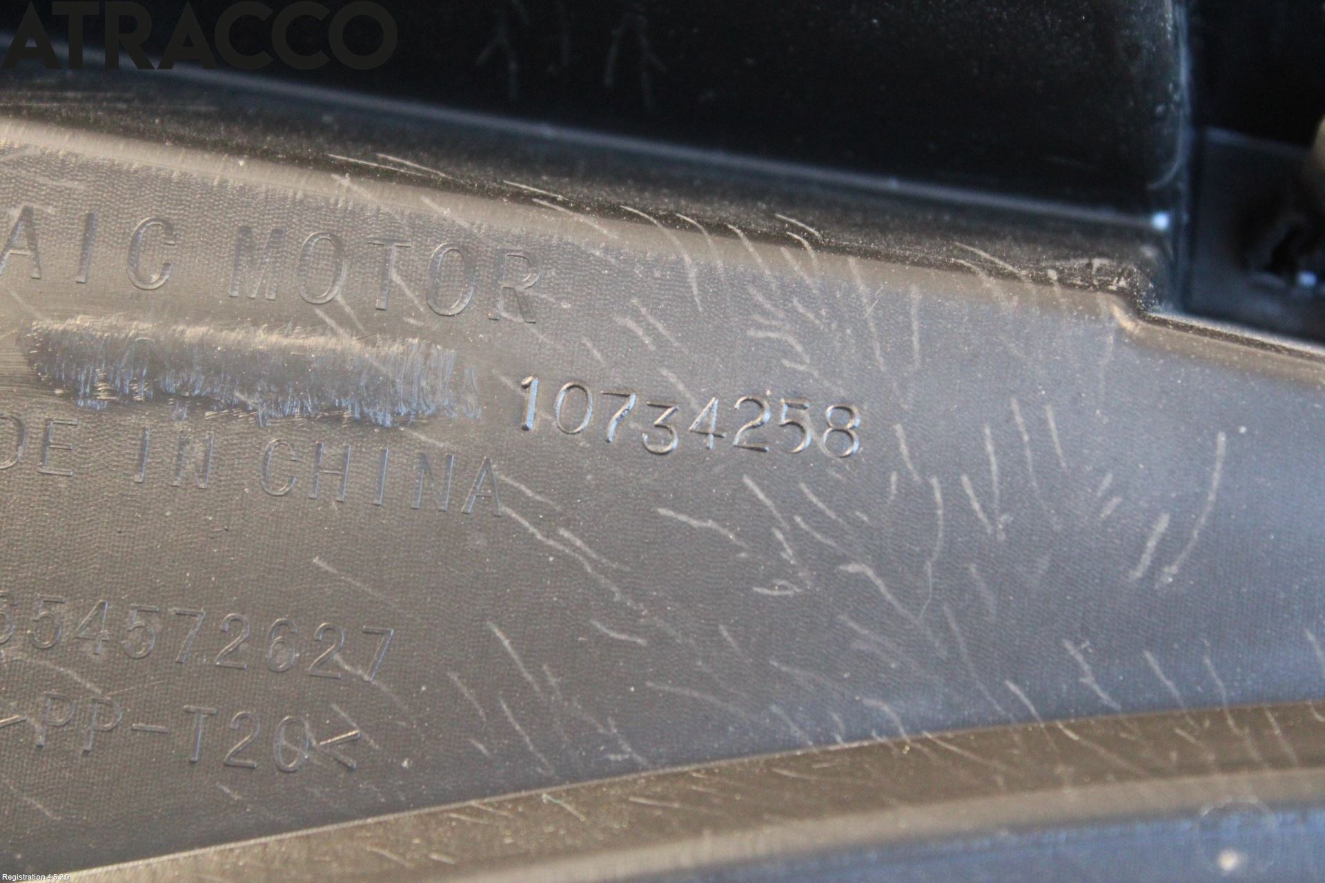 MG ZS EV 20- Visker Deksel-Grill-Under Frr