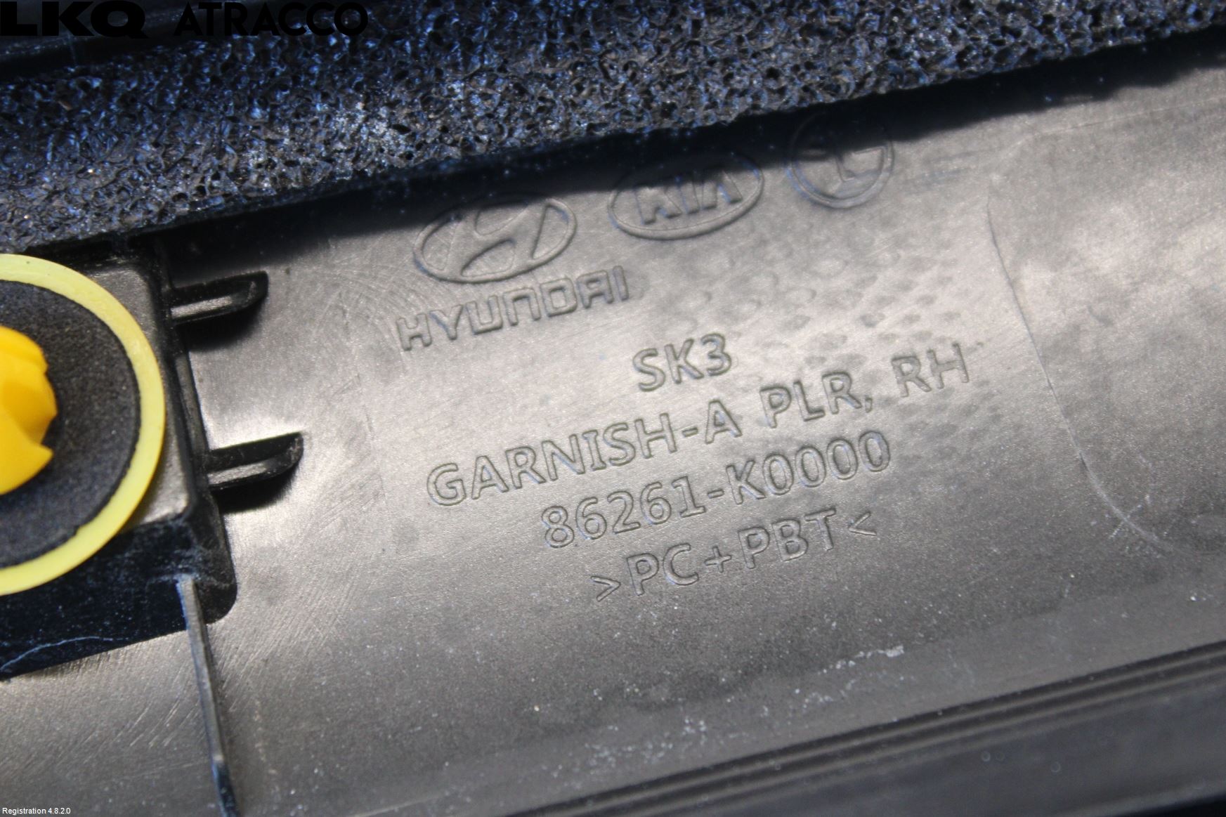 Kia SOUL 09- Frontrute Dekorlist