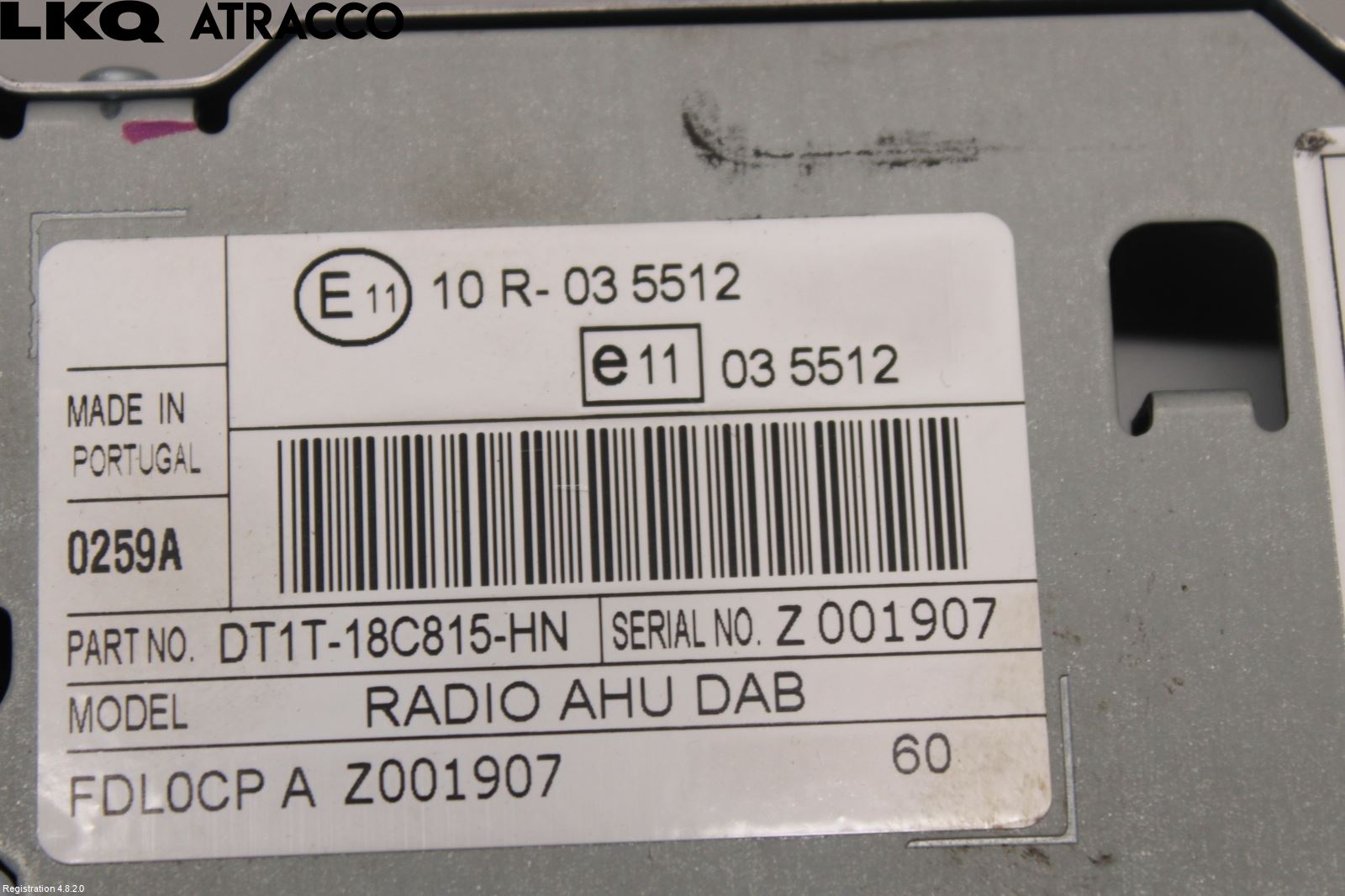 Ford TRANSIT/TOURNEO COURIER 13-23 Stereo Radio Med Cd