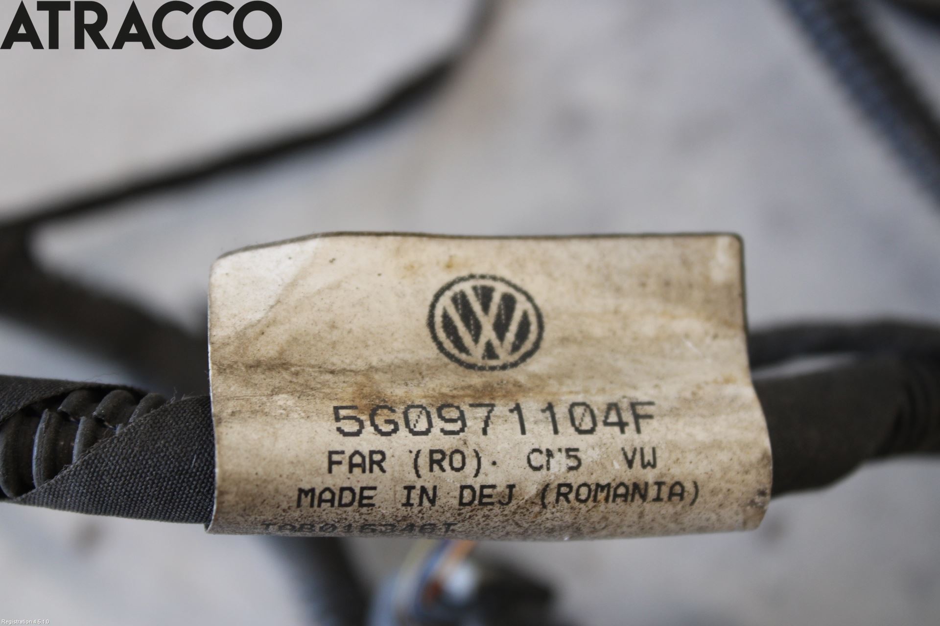 Volkswagen VW GOLF / E-GOLF VII 13-20 Ledningsnett