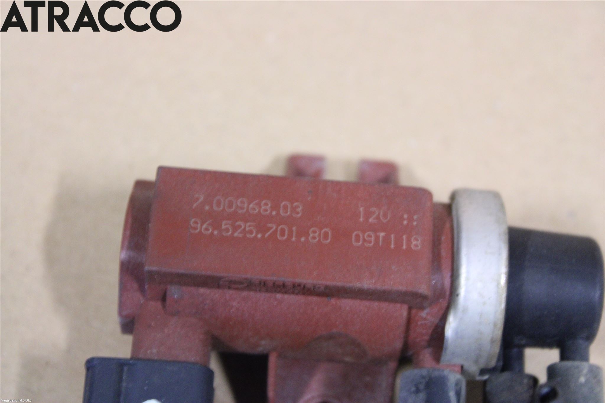 Peugeot PARTNER 08-15 Vacuumventil