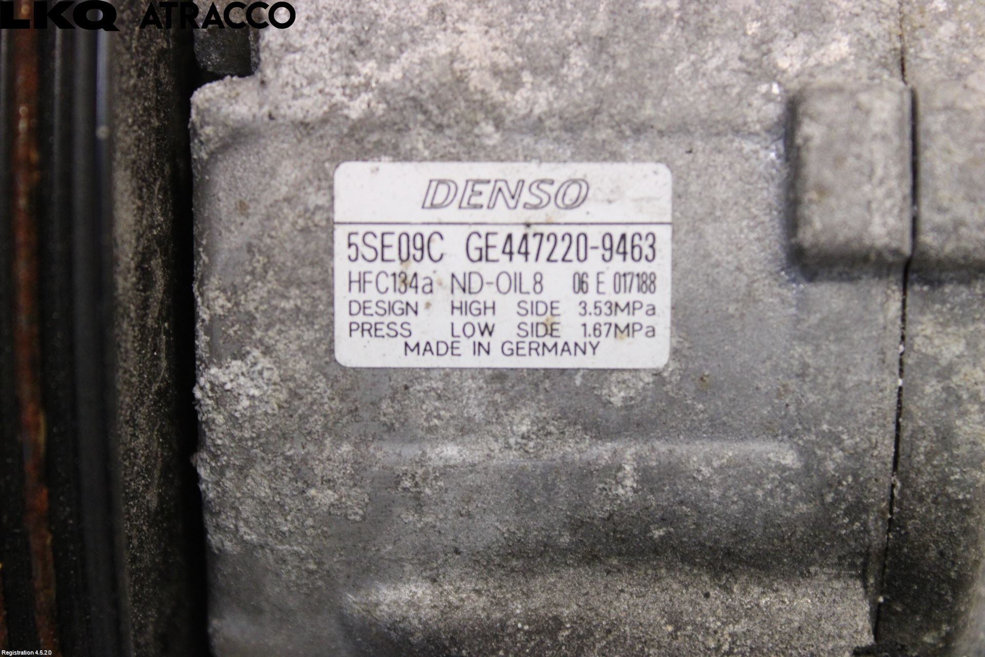 Toyota YARIS P1 03-05 Varme Ac Kompressor