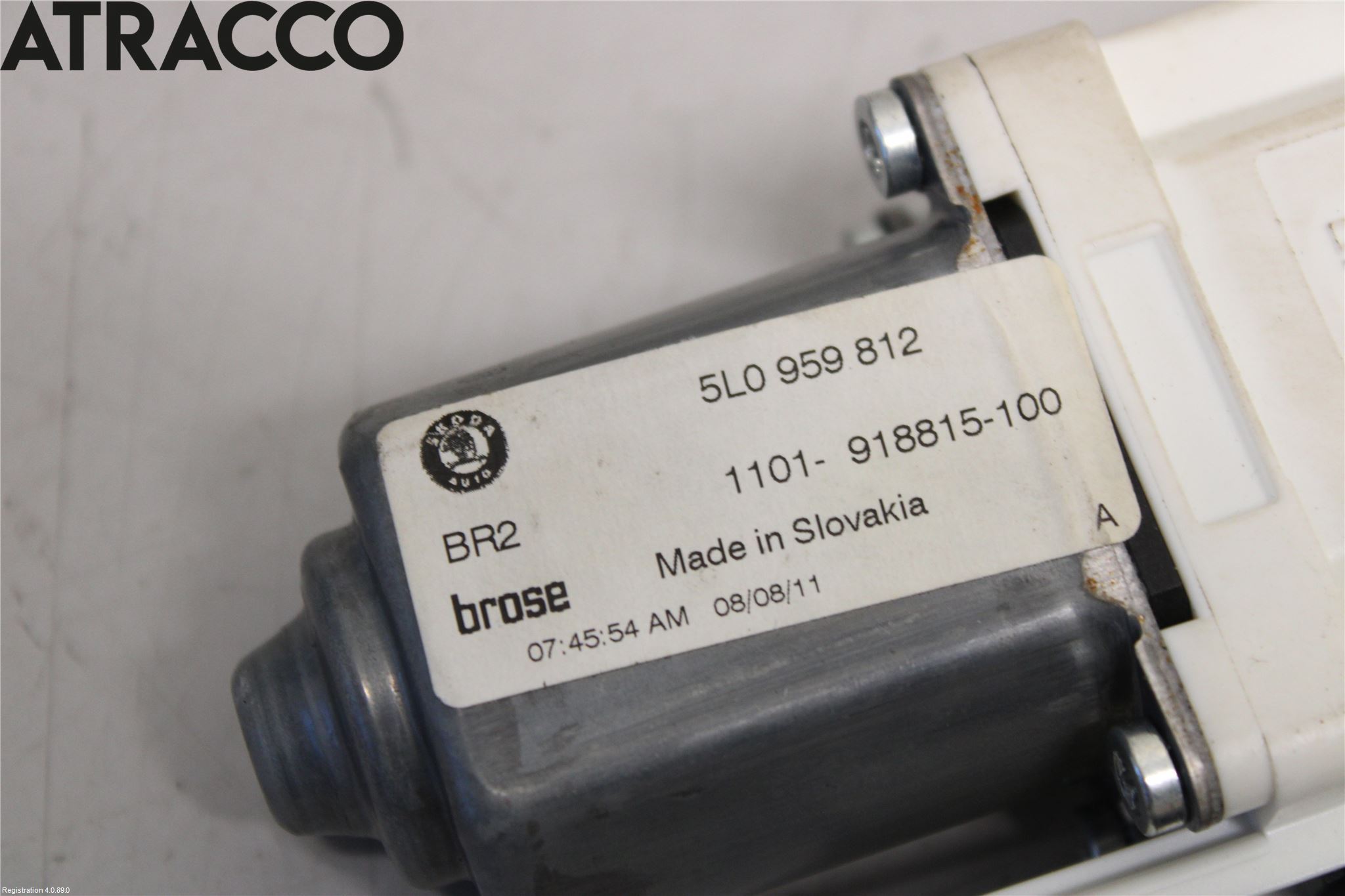 Skoda YETI Vindusheismotor