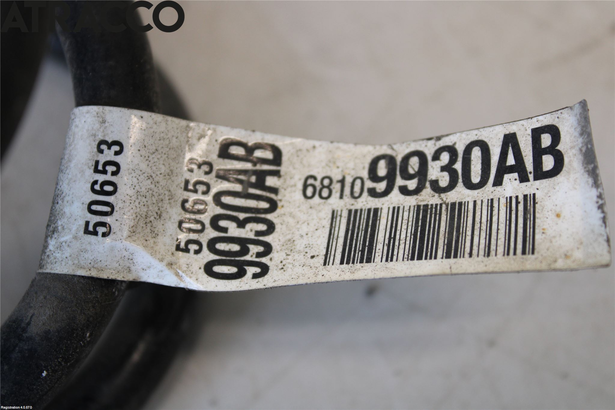 Fiat 500 07- Fjær Bak