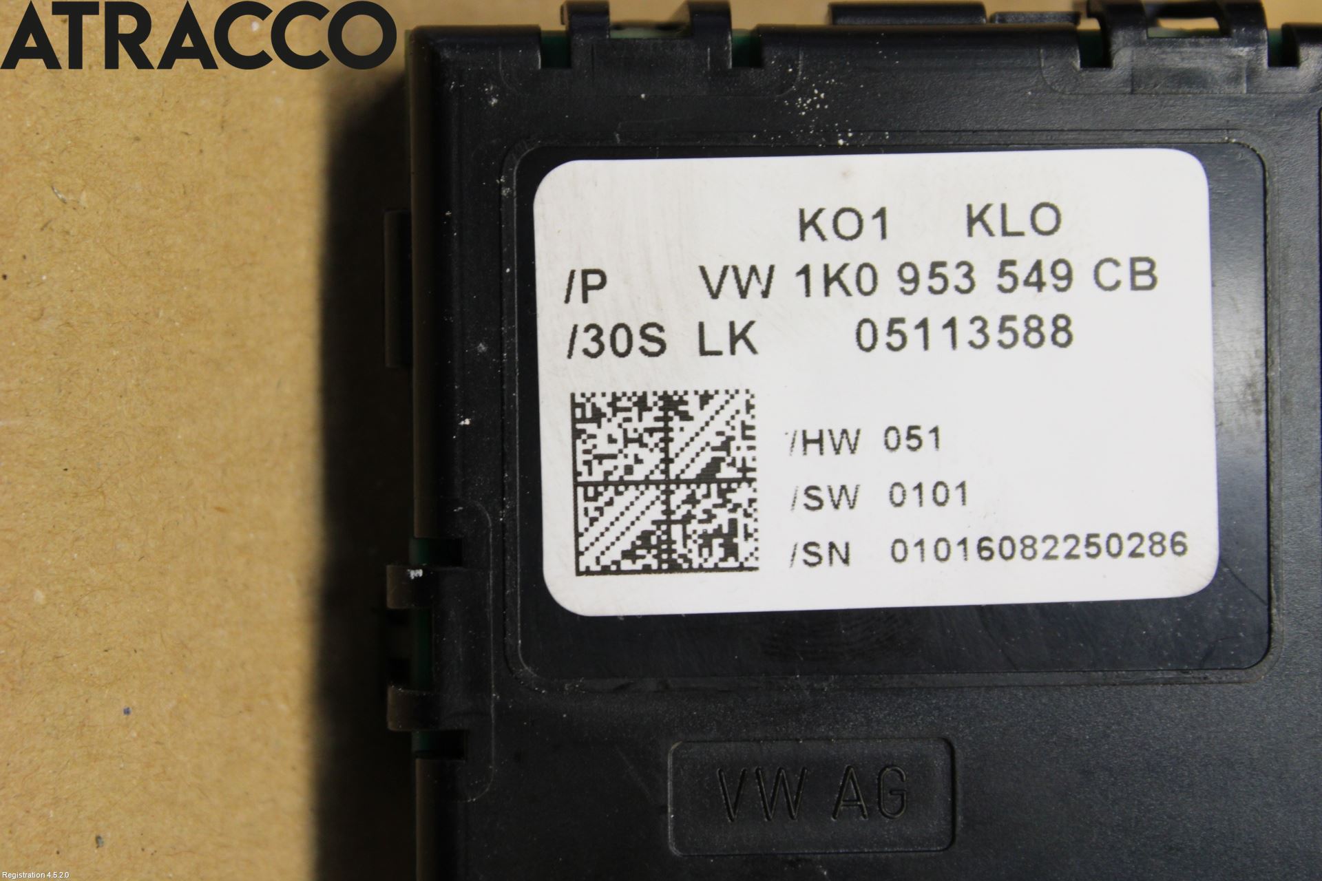 Volkswagen VW SCIROCCO 09-17 Styreenhet Øvrig