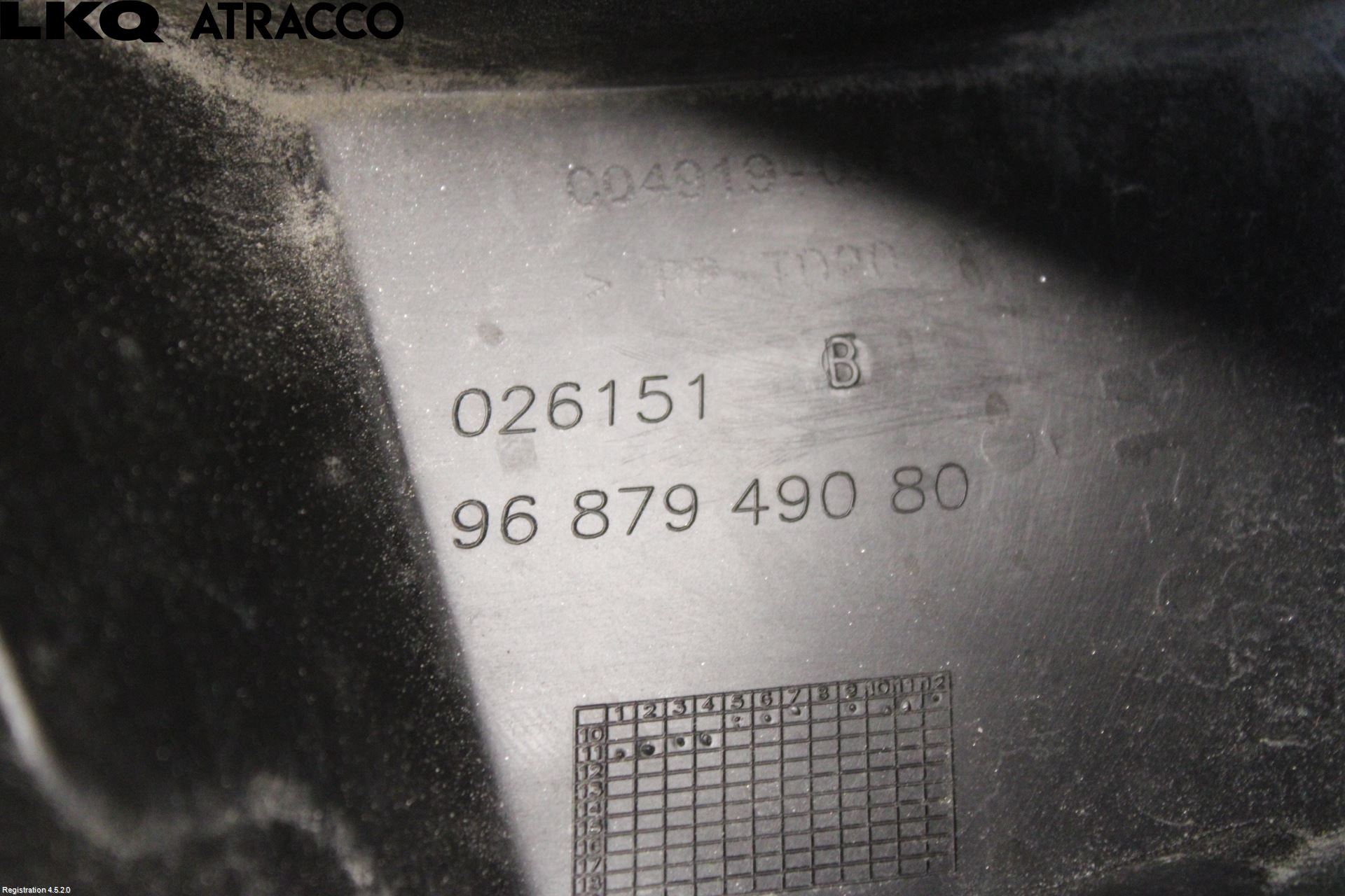 Peugeot 508 11-18 Støtfangerfeste Bak Venstre