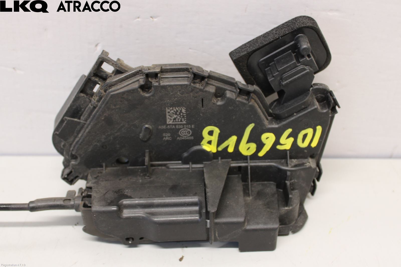 Volkswagen VW GOLF / E-GOLF VII 13-20 Dørlås - Låsekasse