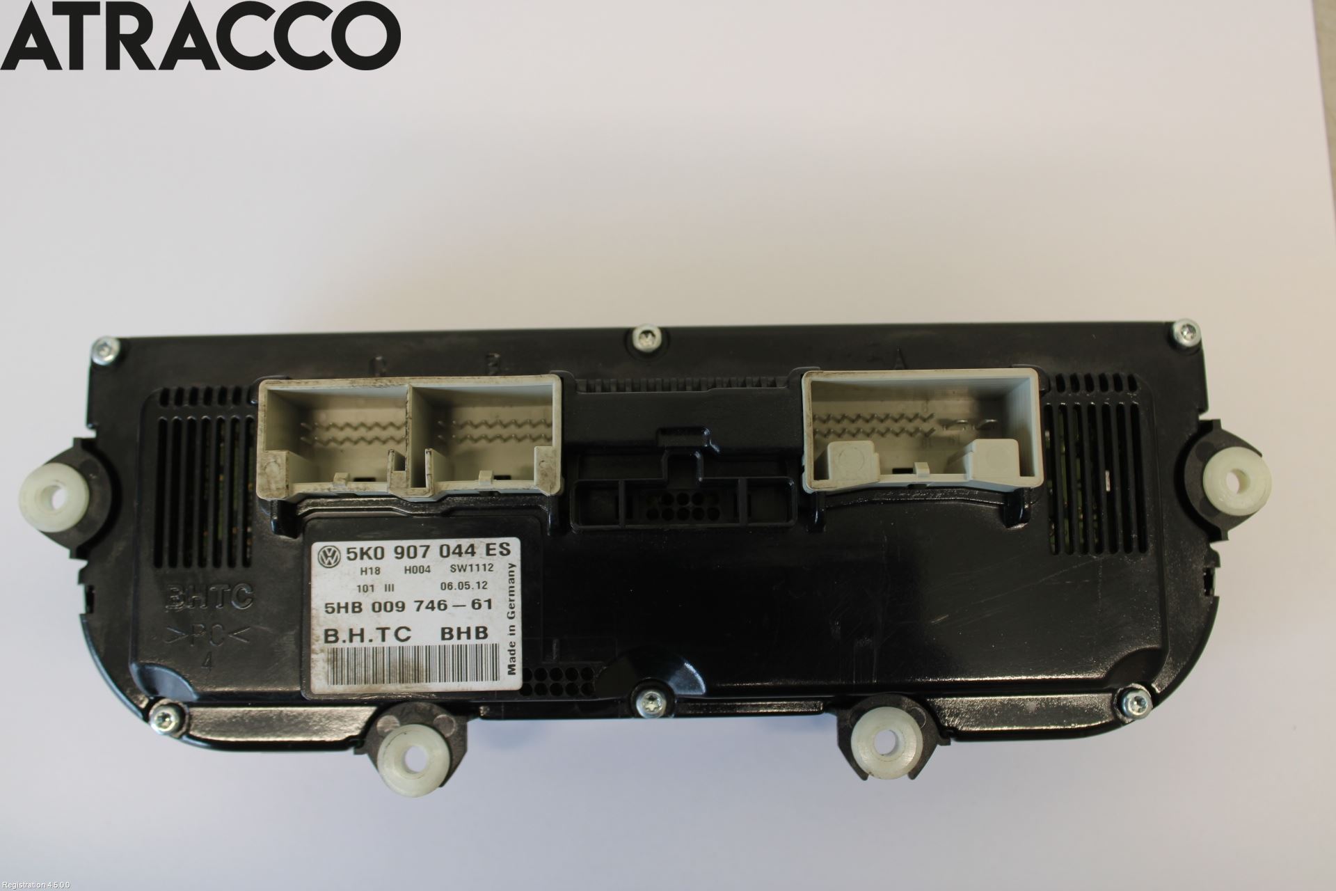 Volkswagen VW GOLF VI 09-13 Varme Ac Betjening-Display