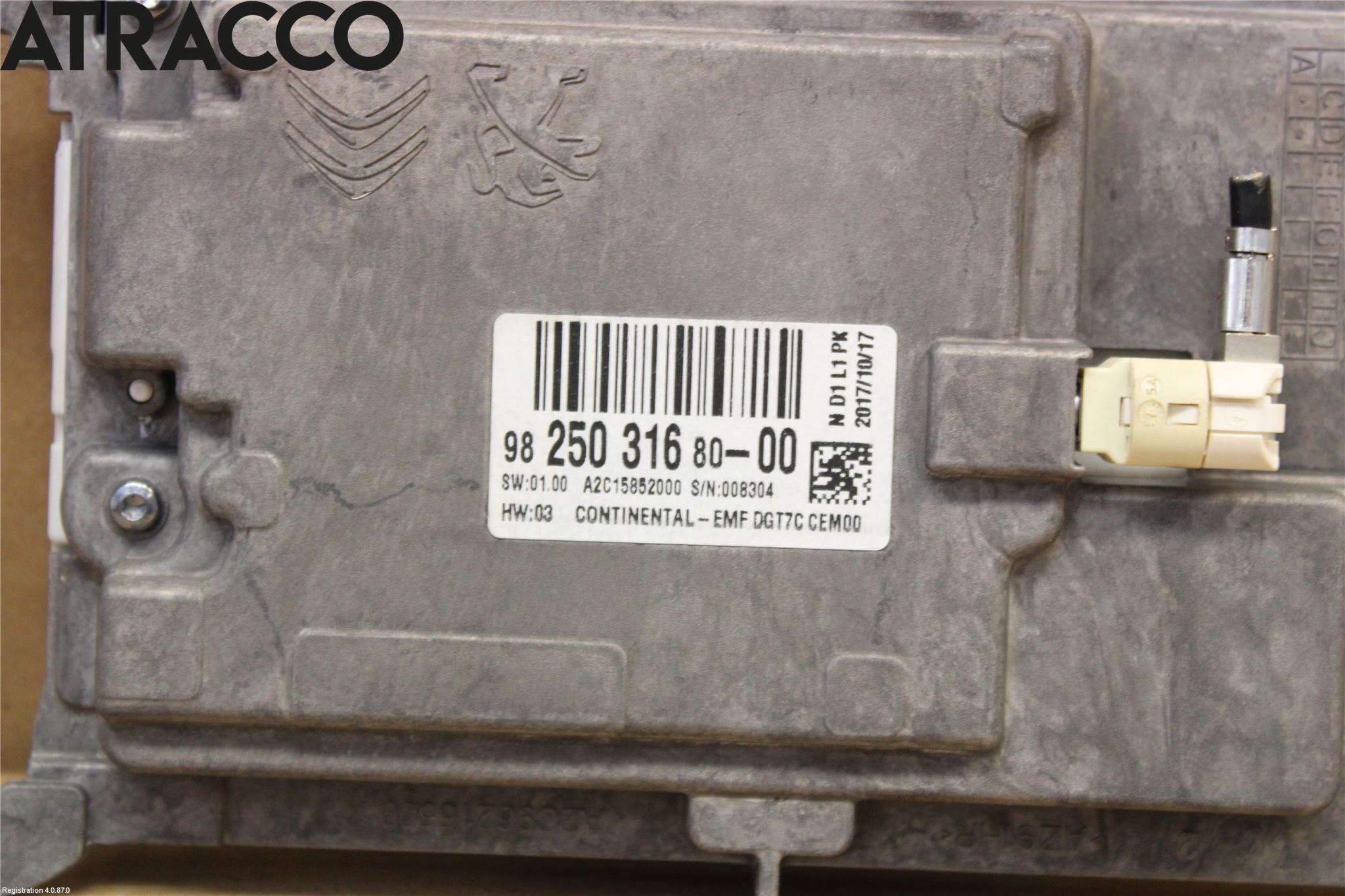 Citroen JUMPY/E-JUMPY 16- Multifunktionsdisplay