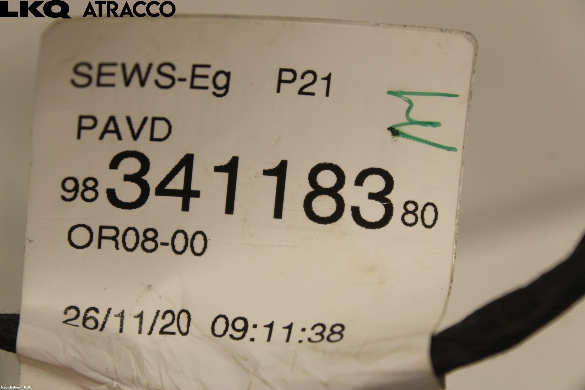 Peugeot 208/E-208 20- Ledningsnett