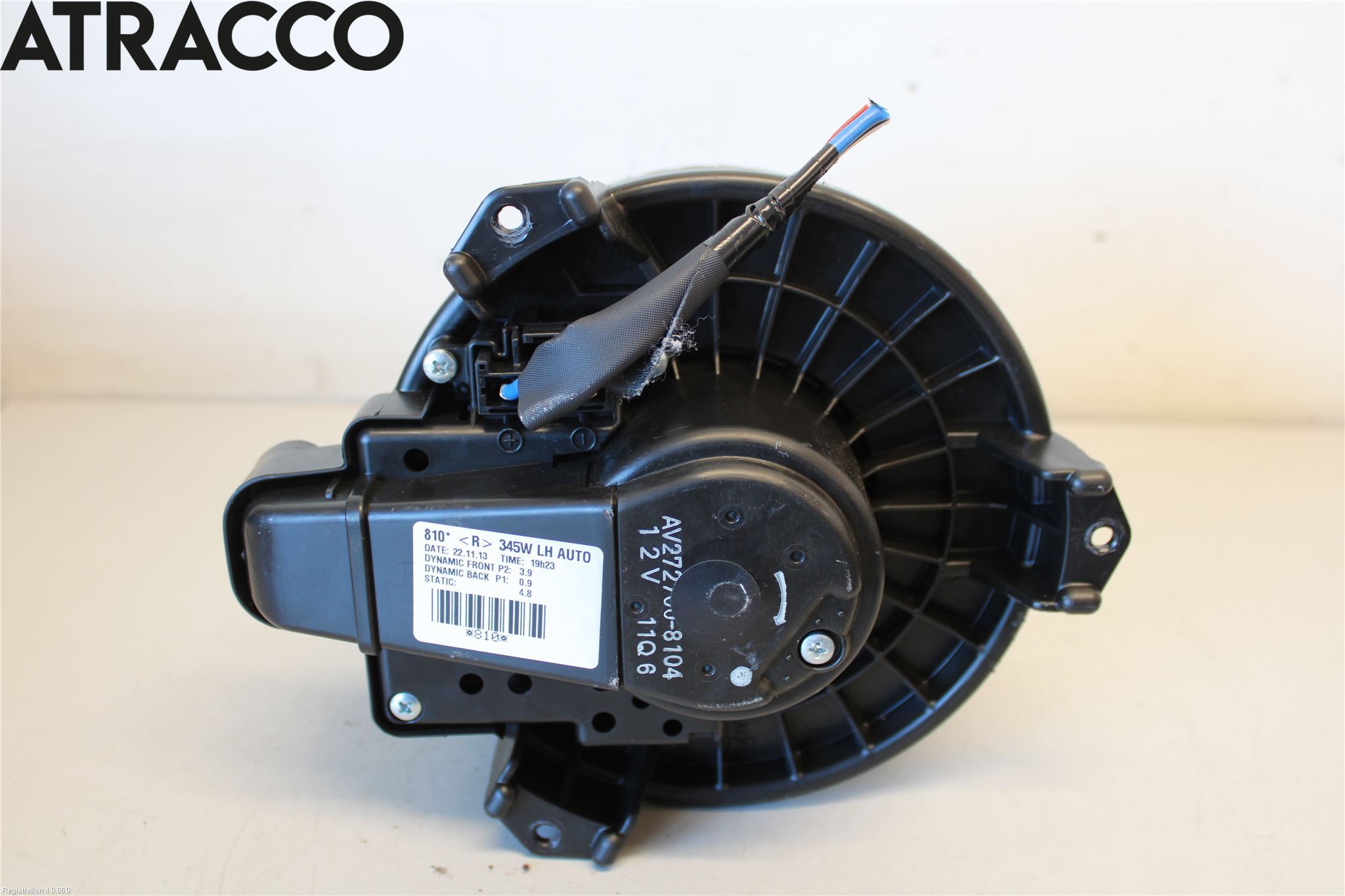 Toyota AURIS 13-19 Varmeapparat Viftemotor