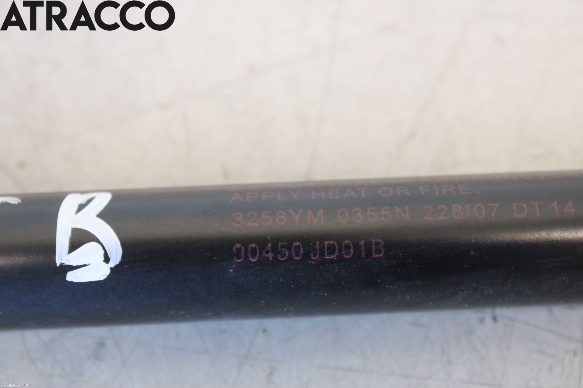 Nissan QASHQAI   07-10 Bakluke Demper-Gassfjær