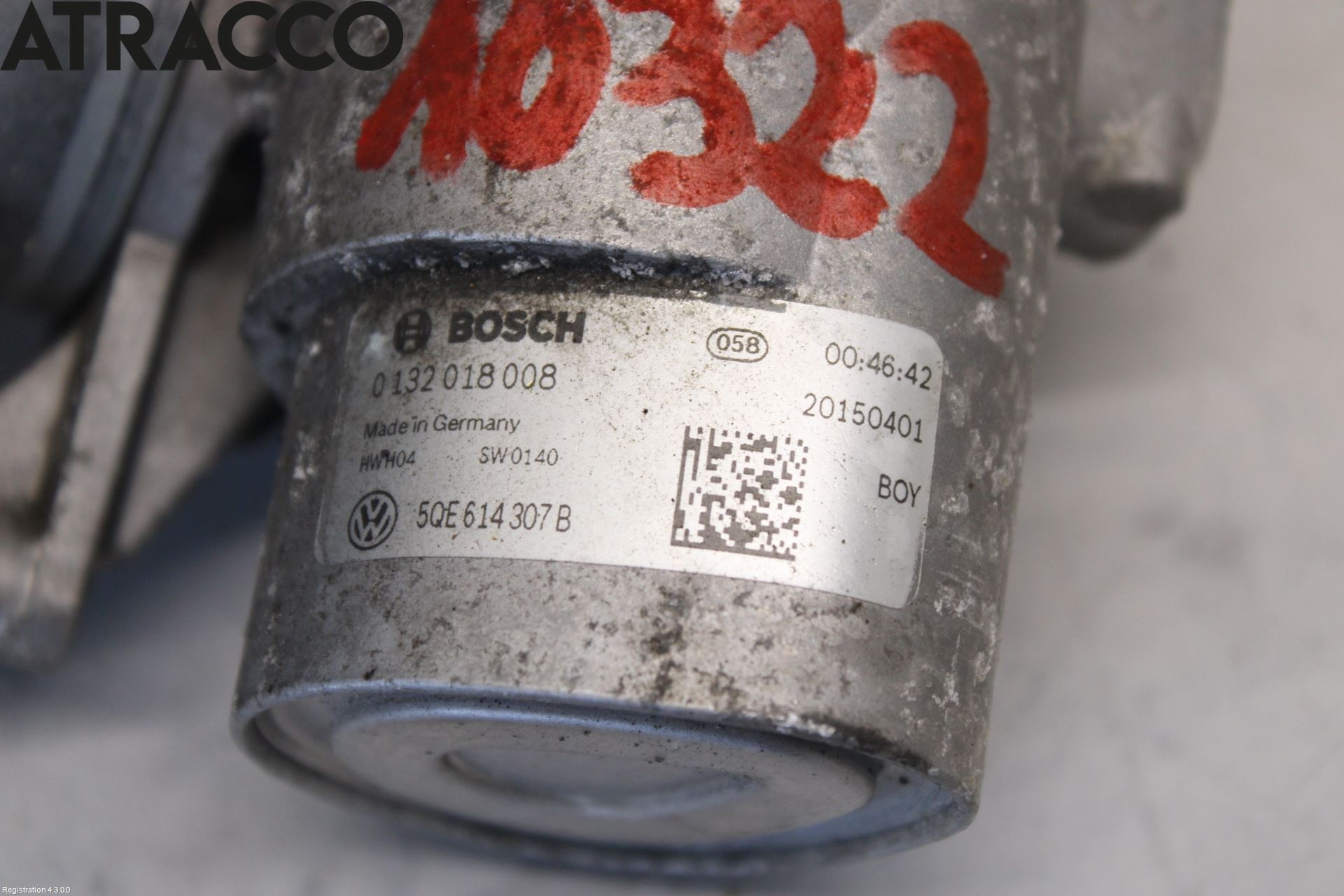 Volkswagen VW GOLF / E-GOLF VII 13-20 Bremsekraftregulator