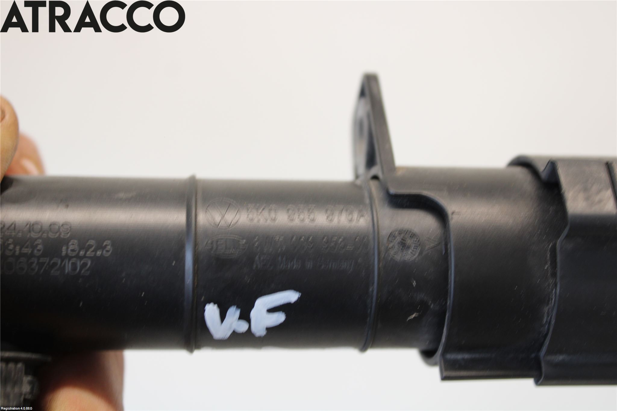 Volkswagen VW GOLF VI 09-13 Spylerdyse Frontlykter